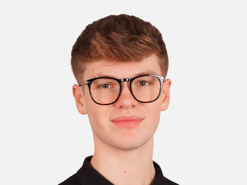 Havana & Tortoise Frame Glasses For Men & Women-2