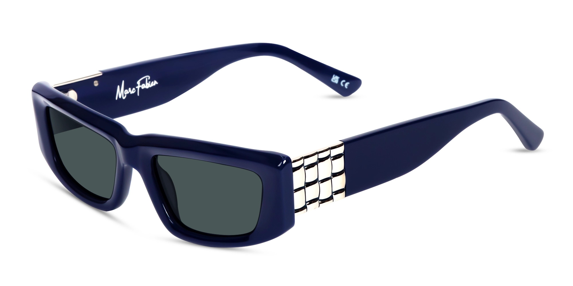 Thick Rectangle Full Rim Dark Grey Tint Sunglasses Thick Rectangle Full Rim Dark Grey Tint Sunglasses