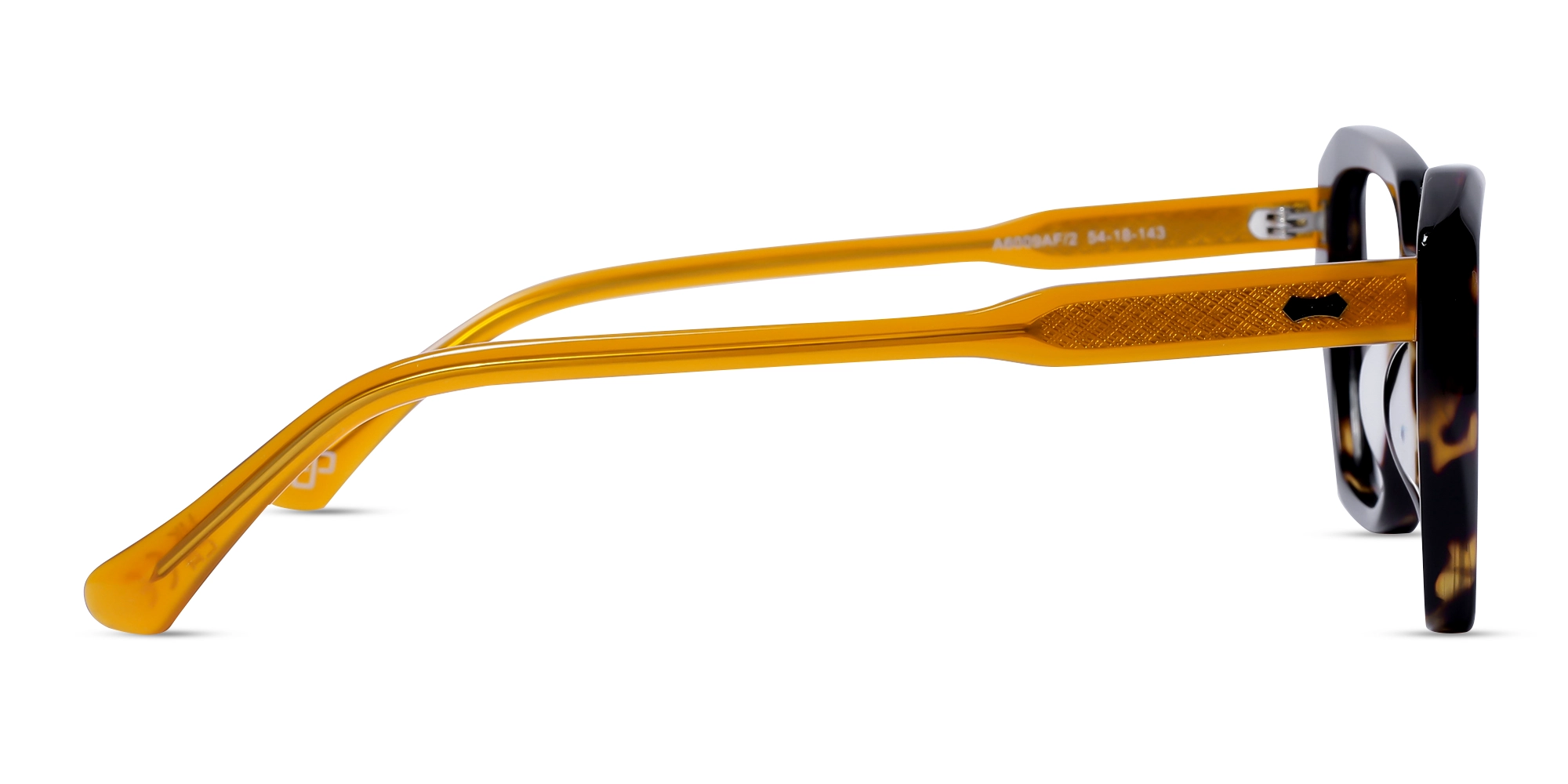 Tortoise Square Geometric Acetate Glasses