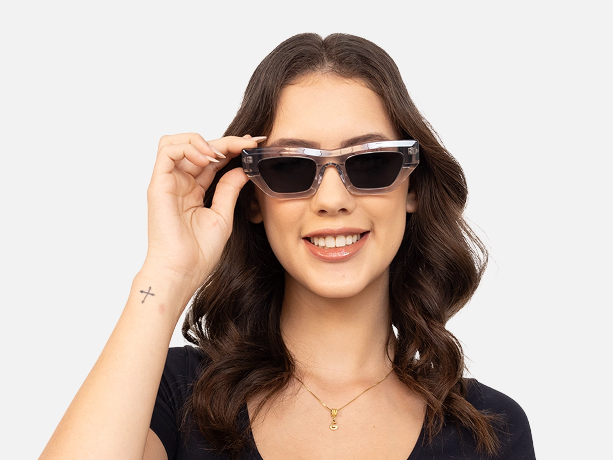 Small Cat Eye Sunglasses -54