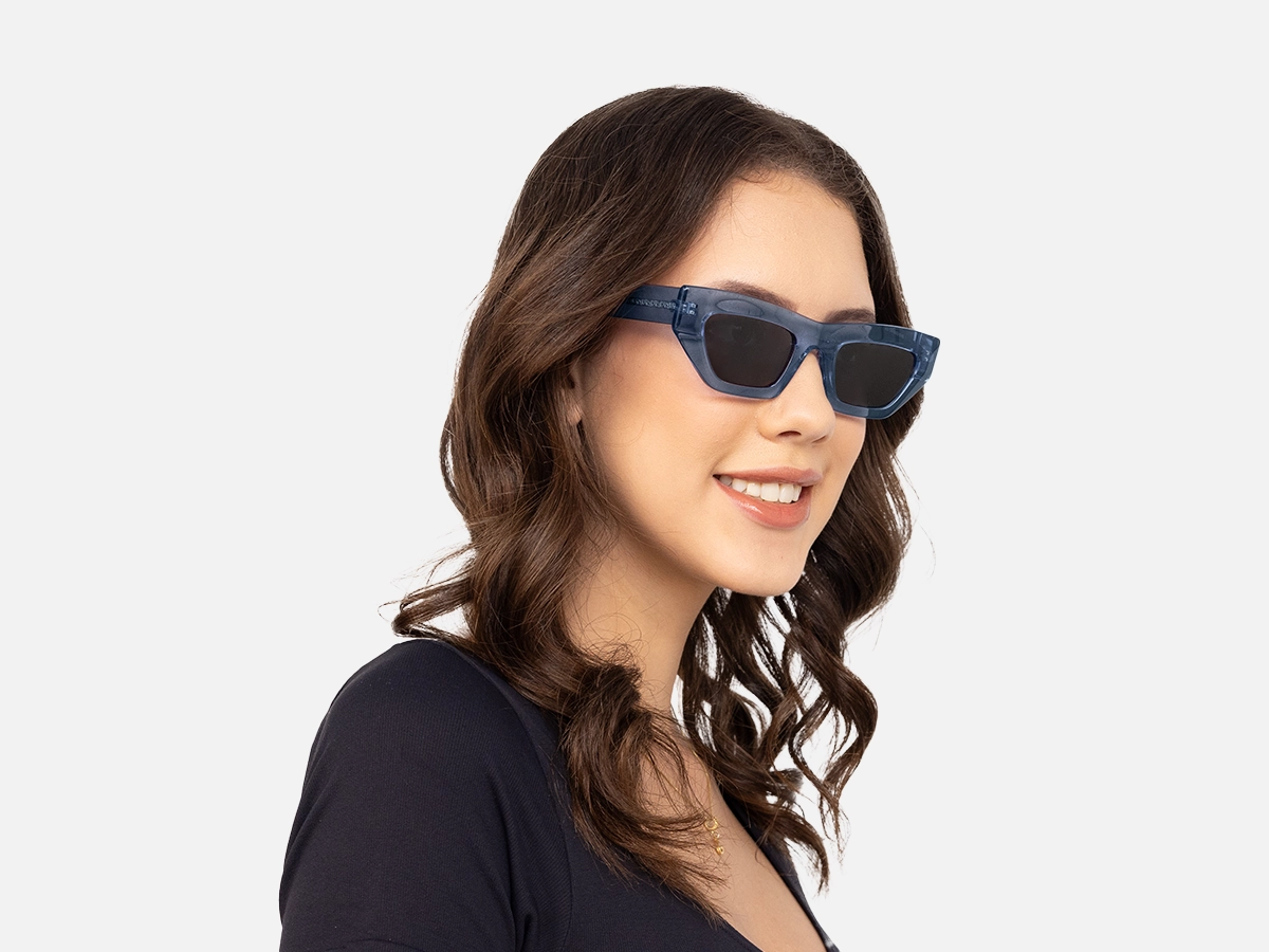 Womens Designer Cat Eye Sunglasses -53