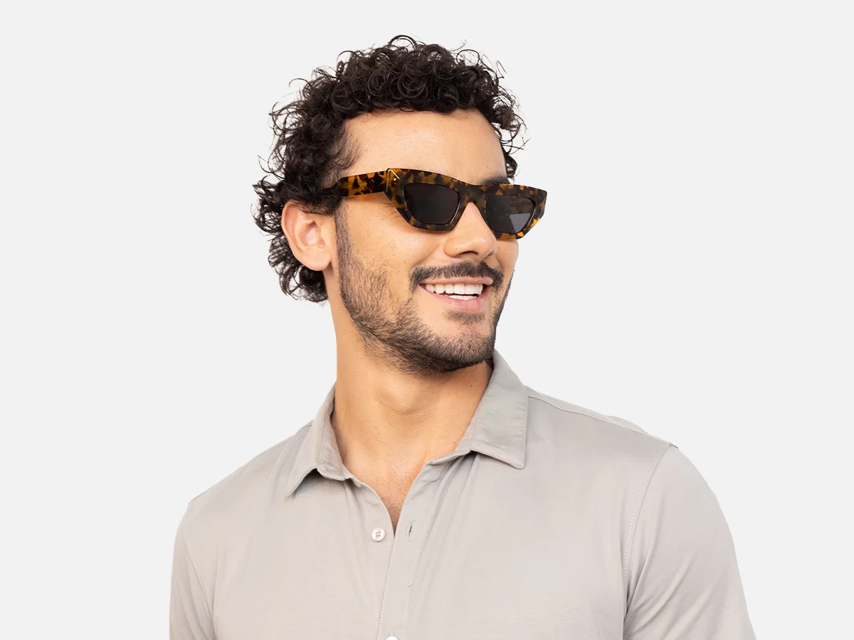 Tortoiseshell Cat Eye Sunglasses -43