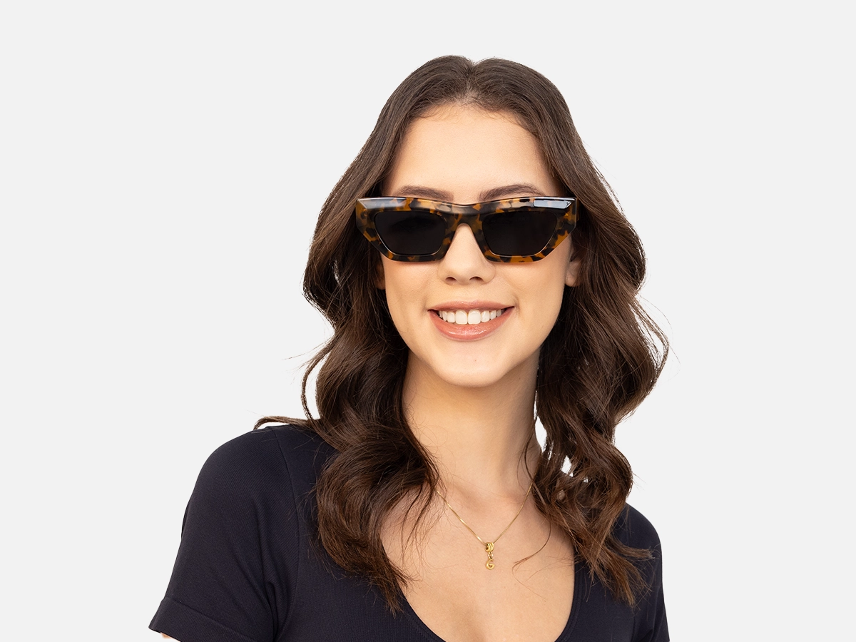 Tortoiseshell Cat Eye Sunglasses -51