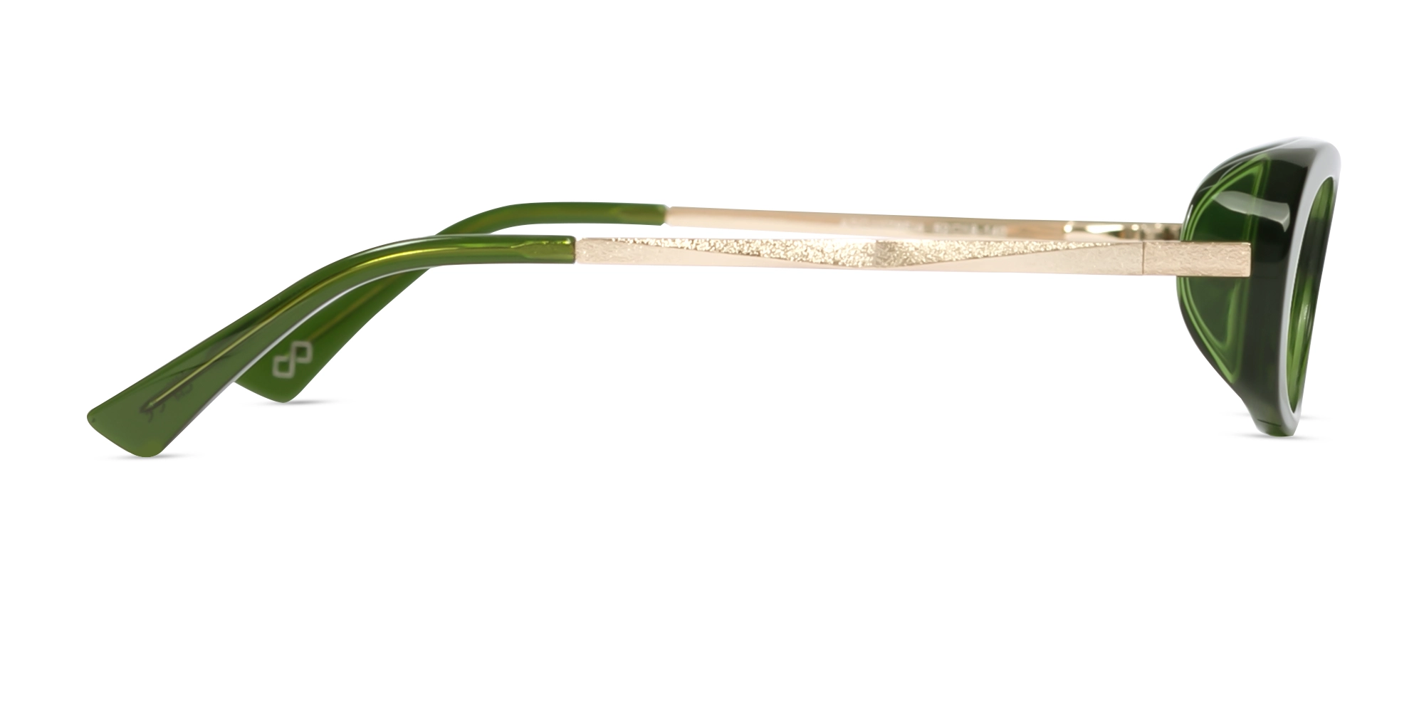 Forest Green Frame With Brown Tint Sunglasses-4