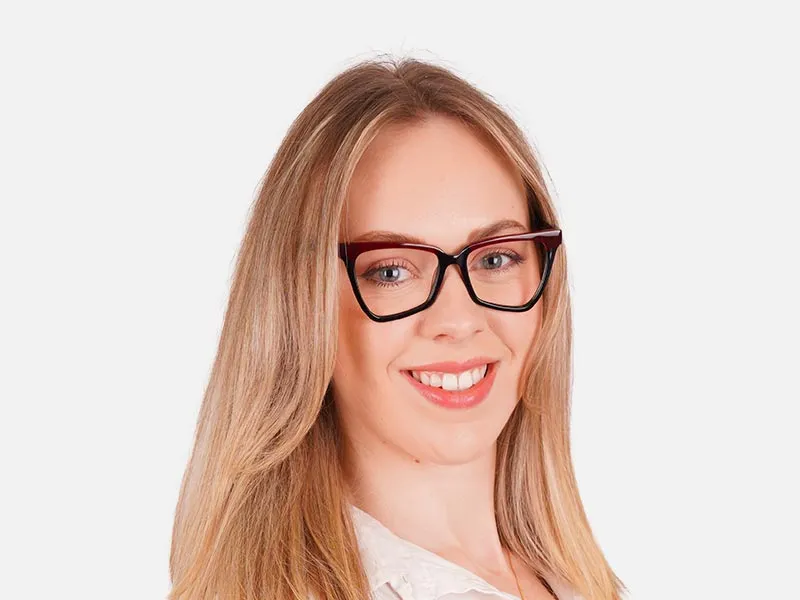 Square Cat Eye Glasses-2