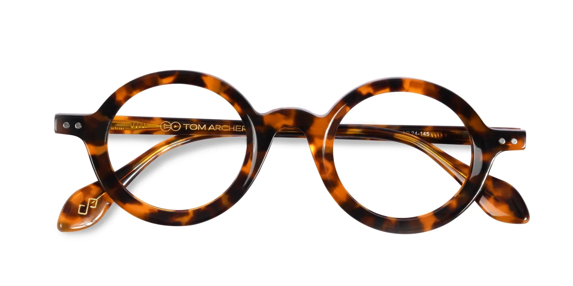 Small Round Tortoise Shell Frames-6