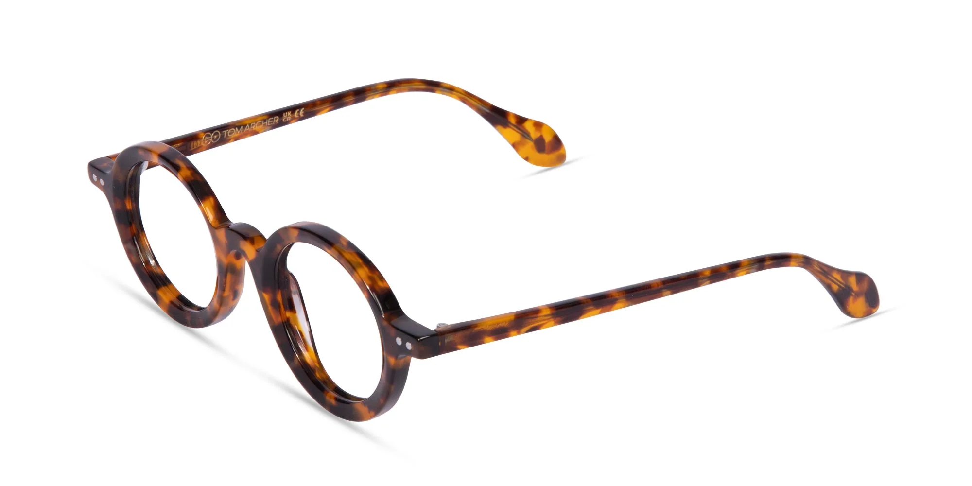 Small Round Tortoise Shell Frames-3