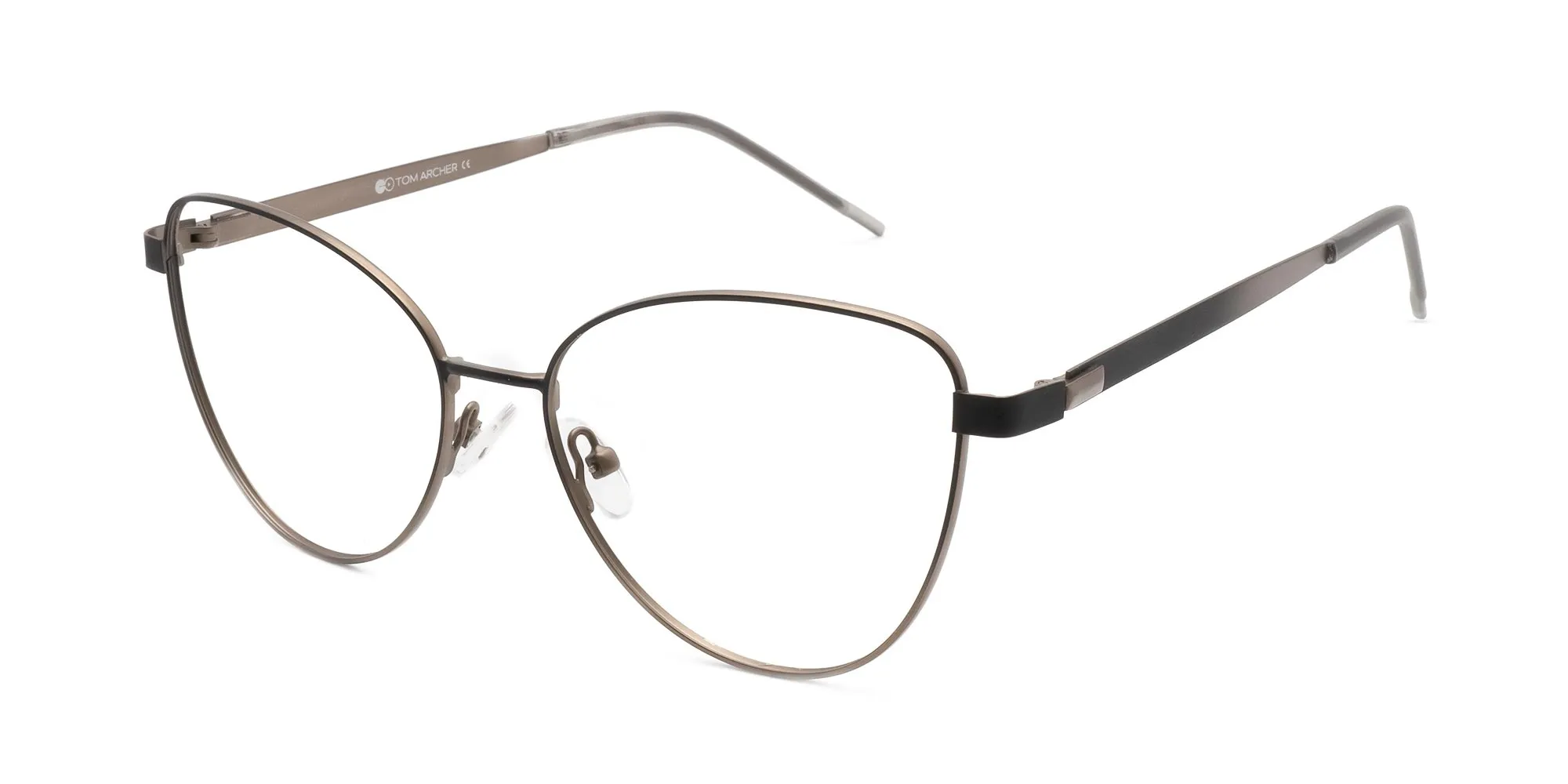 Wire Frame Cat Eye Glasses-2 Wire Frame Cat Eye Glasses-2