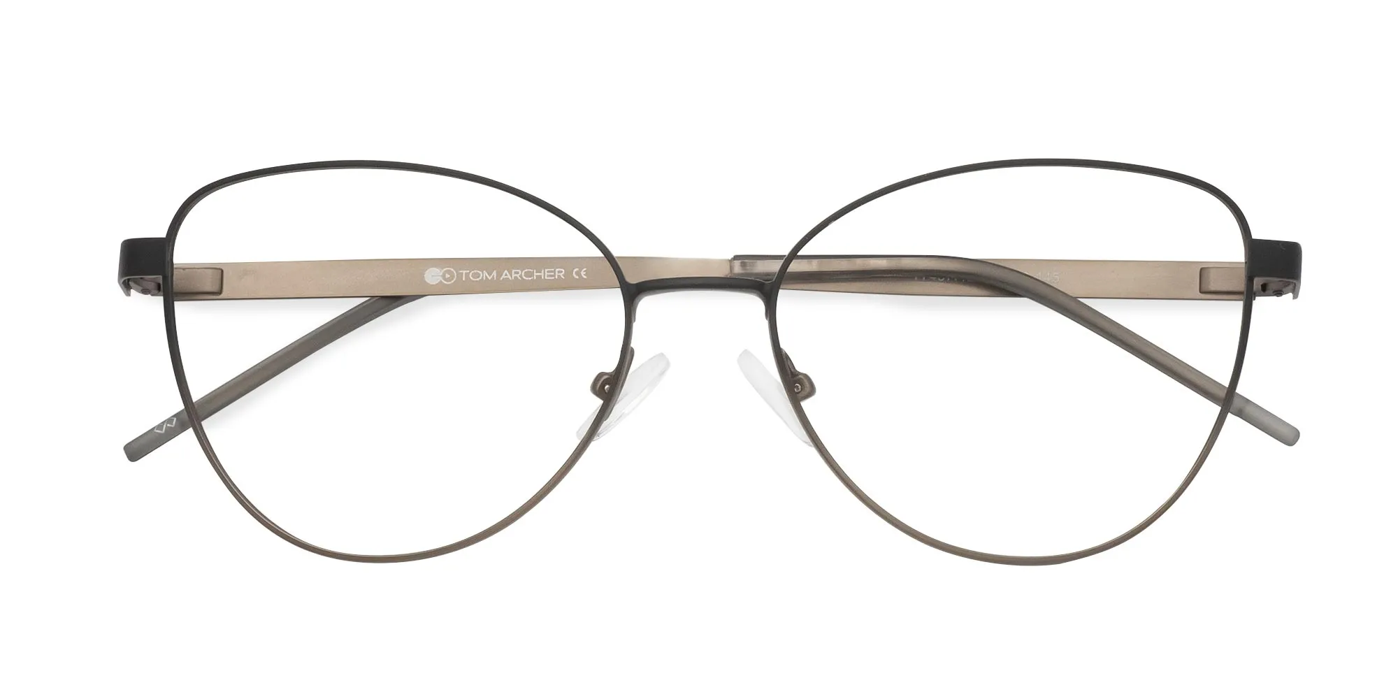 Wire Frame Cat Eye Glasses-2