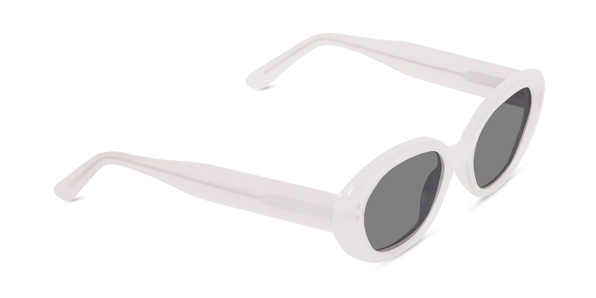 Peach Oval Sunglasses-2