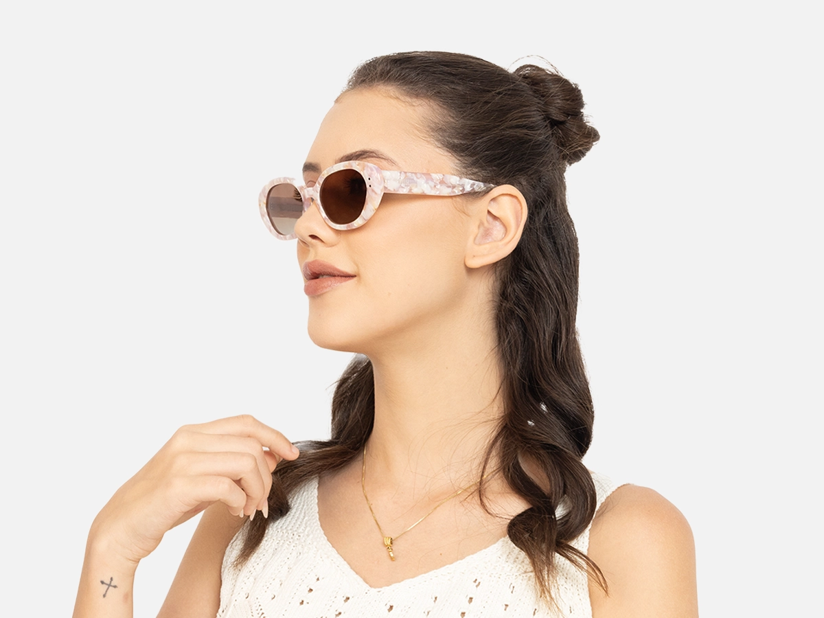 Oval Sunglasses Womens-54