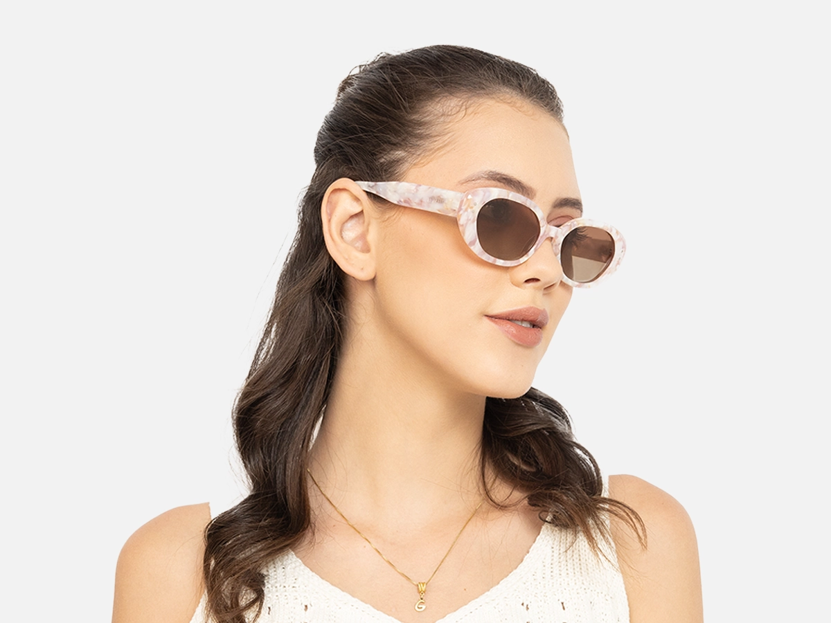 Oval Sunglasses Womens-55