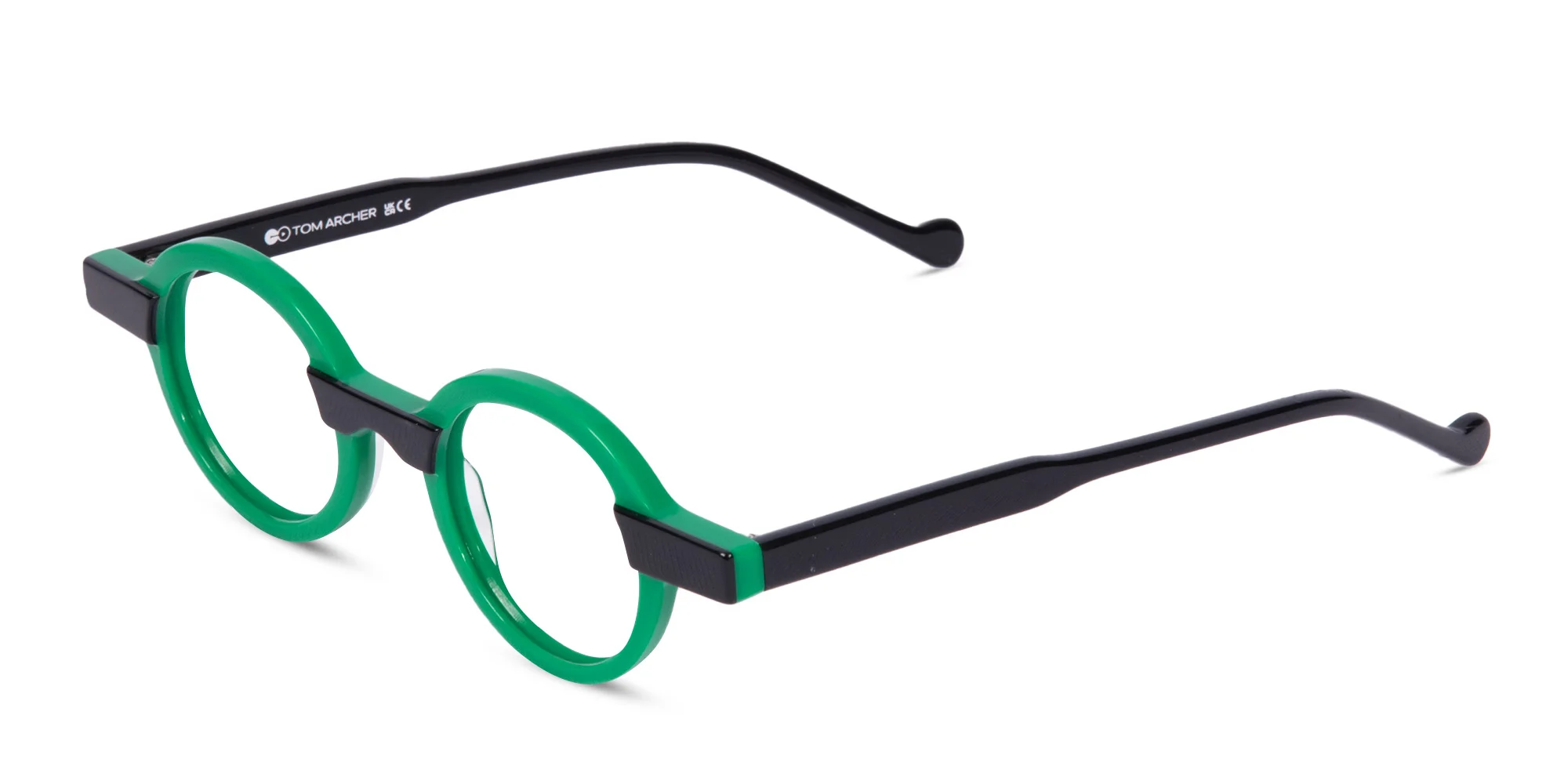 Small Frame Round Glasses-3