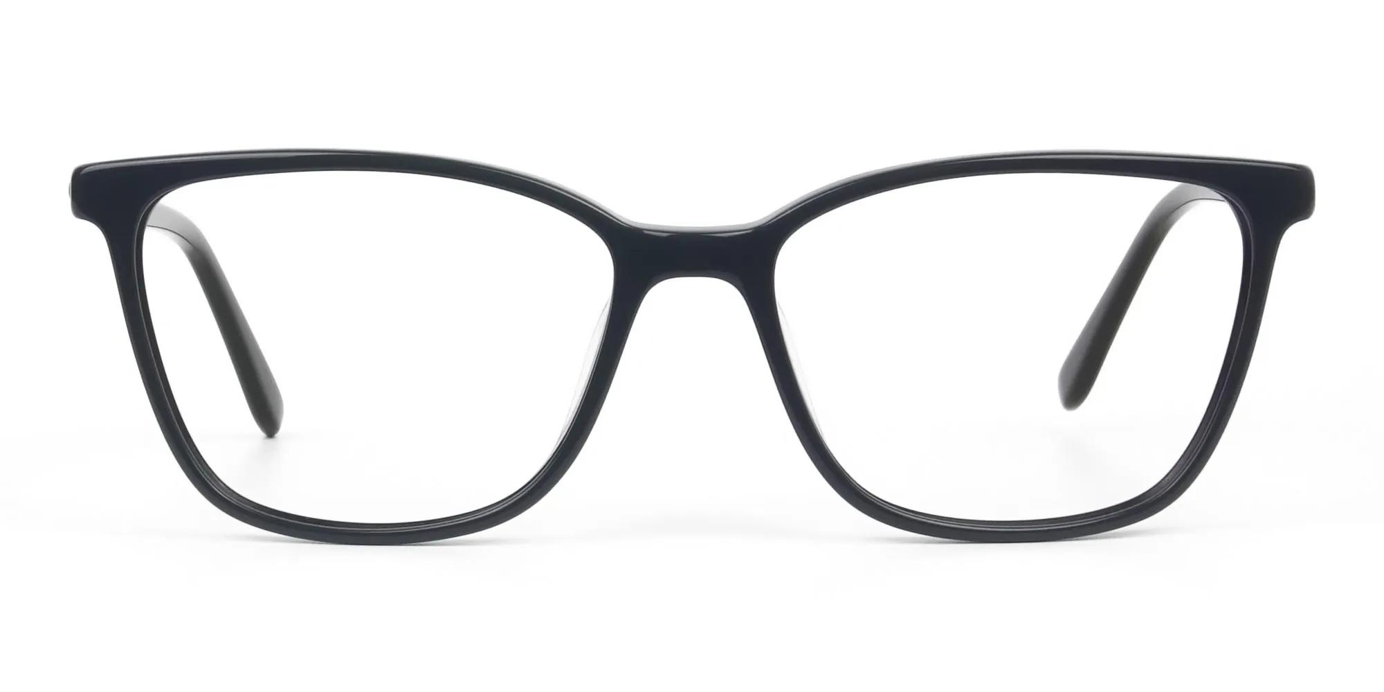 Acetate Classic Blue Spectacles in Rectangular - 2