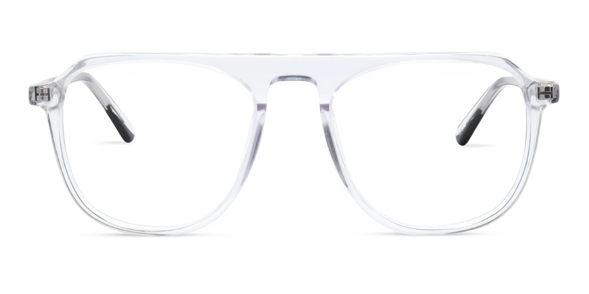 clear frame pilot glasses-2 clear frame pilot glasses-2