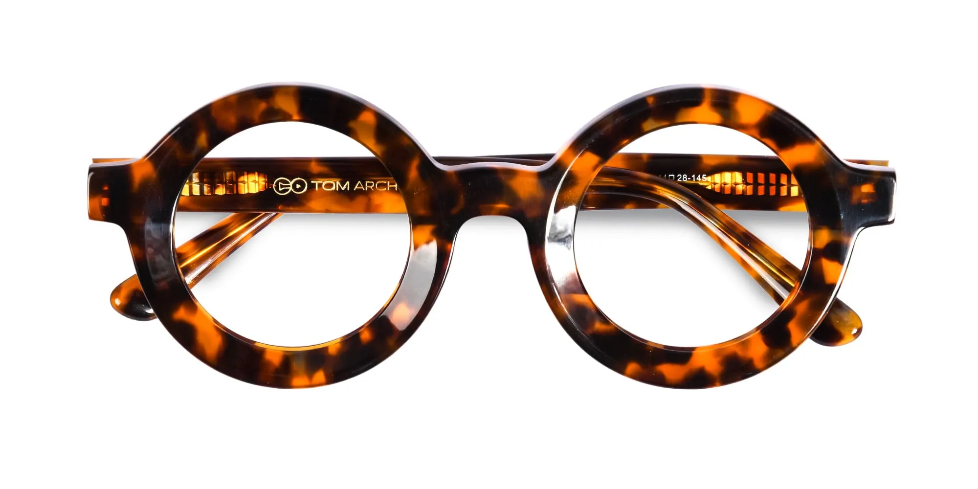 Round Tortoise Shell Glasses-2