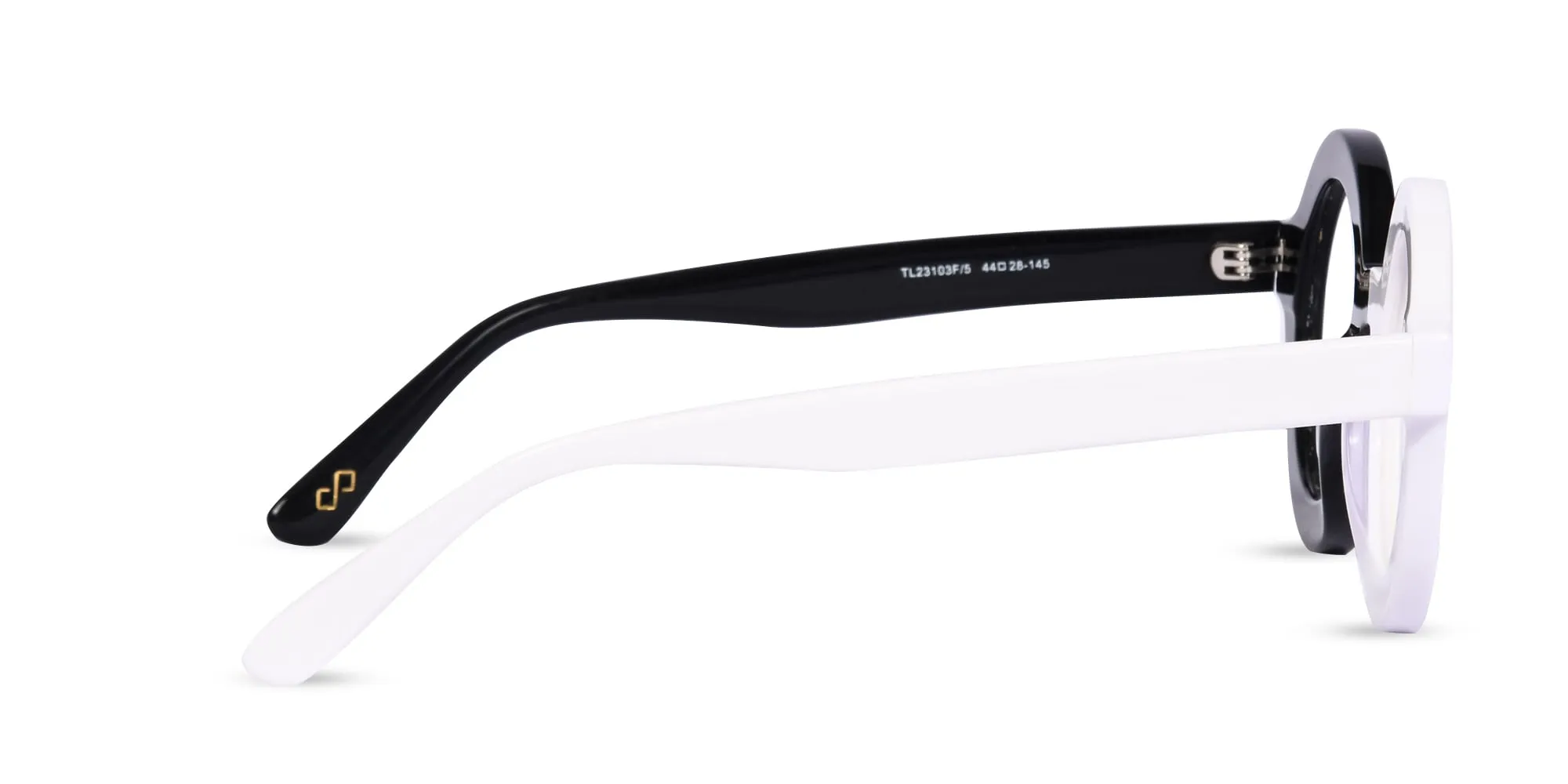 Black And White Eyeglass Frames-2
