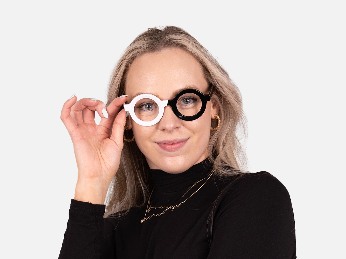 Black And White Eyeglass Frames-53