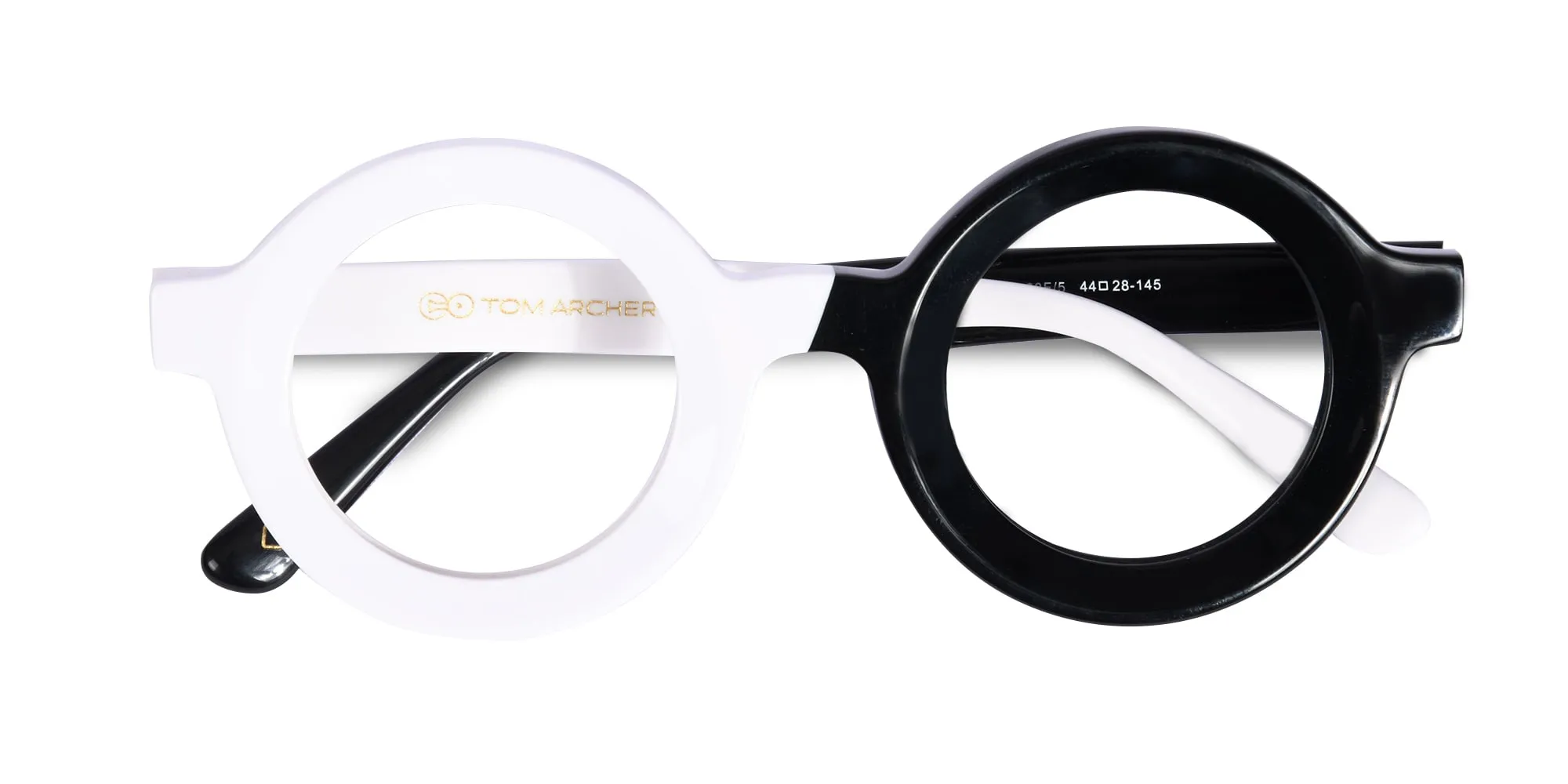 Black And White Eyeglass Frames-2