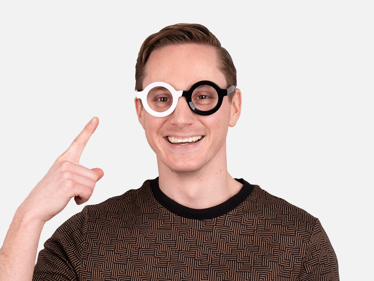 Black And White Eyeglass Frames-42