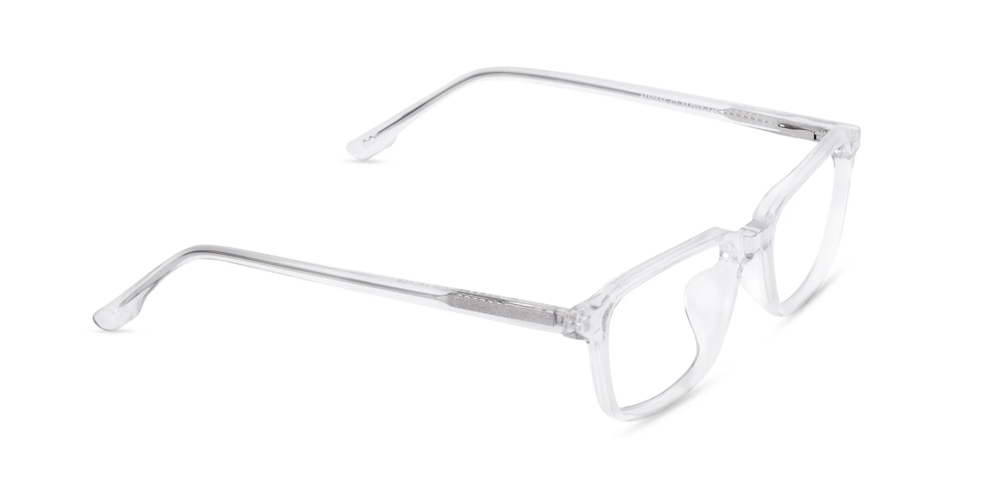 Clear Rectangle Eyeglasses-2