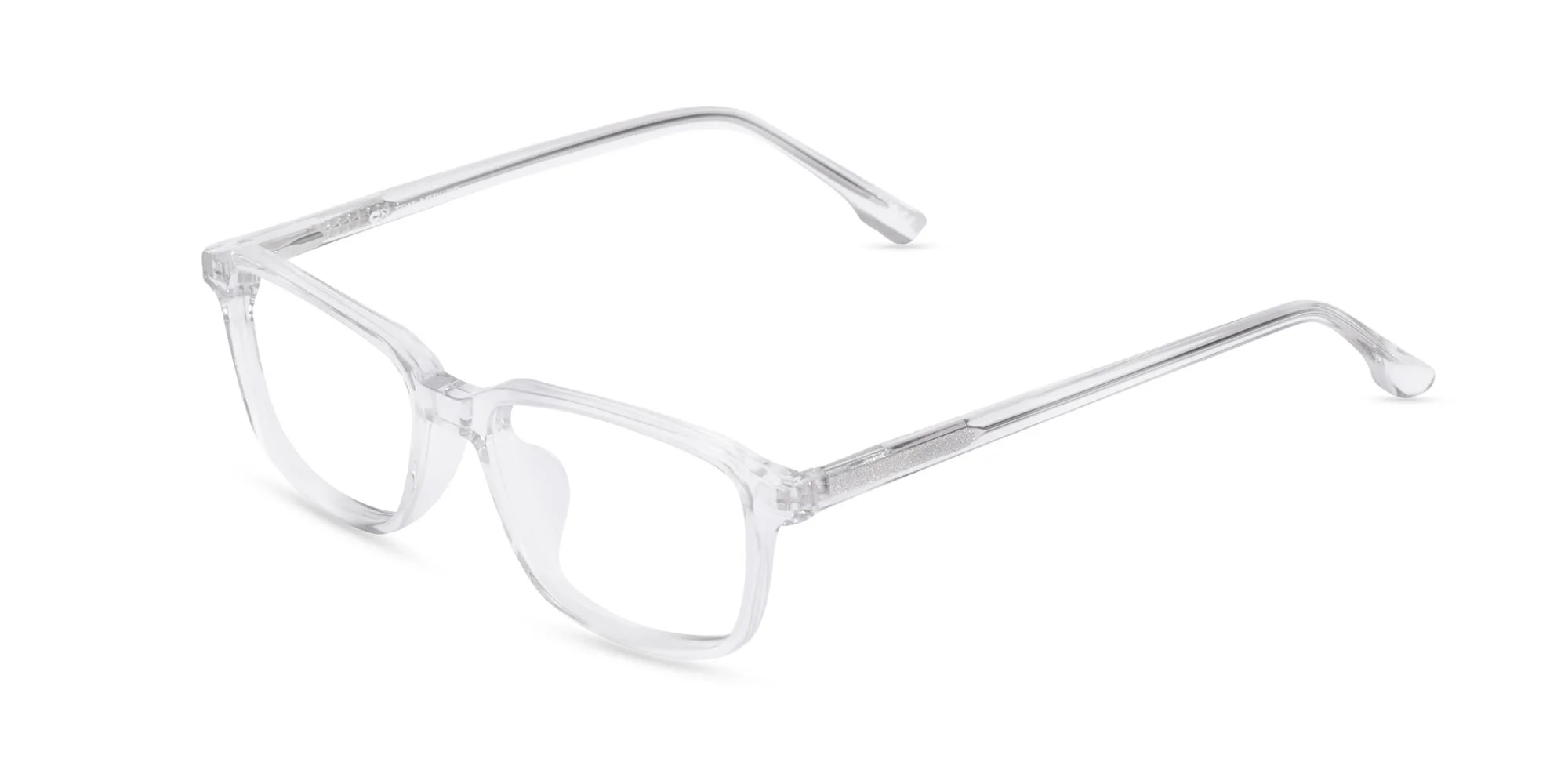 Clear Rectangle Eyeglasses-3