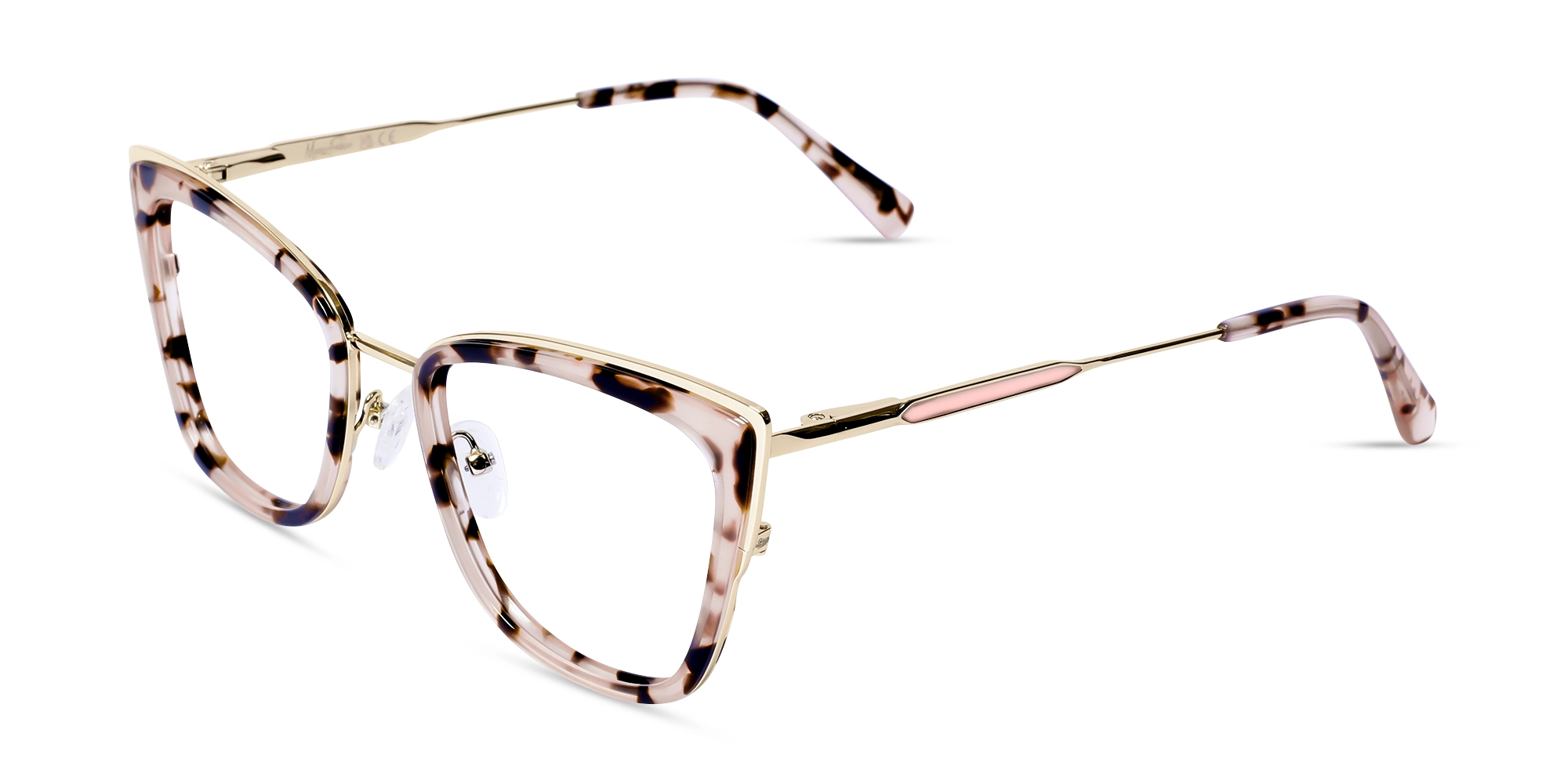 Rose Gold Tortoise Eyeglasses