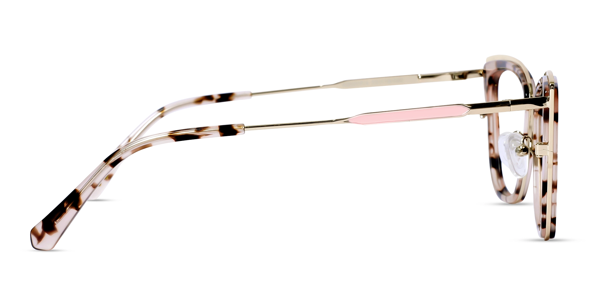 Rose Gold Tortoise Eyeglasses