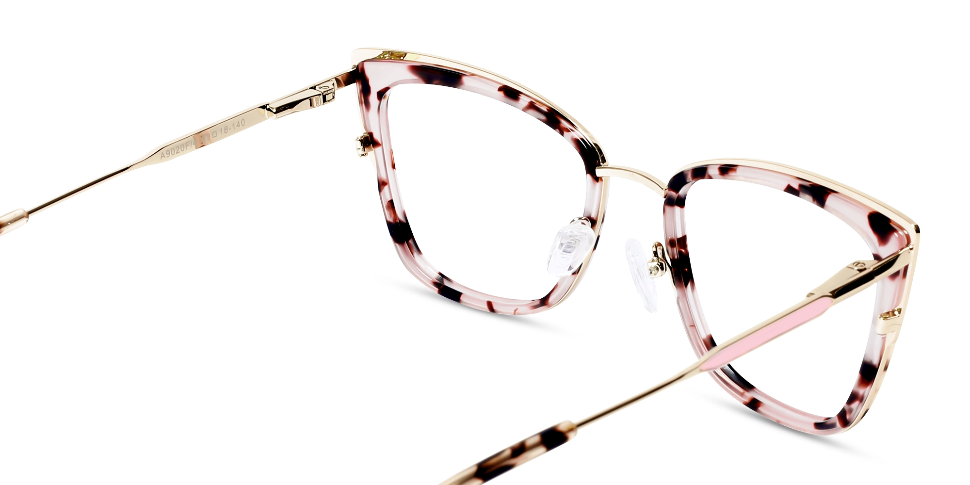 Rose Gold Tortoise Eyeglasses
