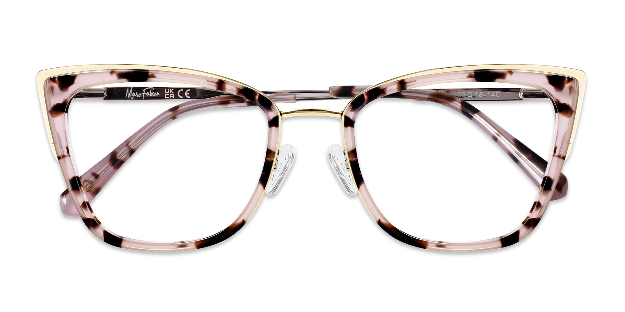 Rose Gold Tortoise Eyeglasses