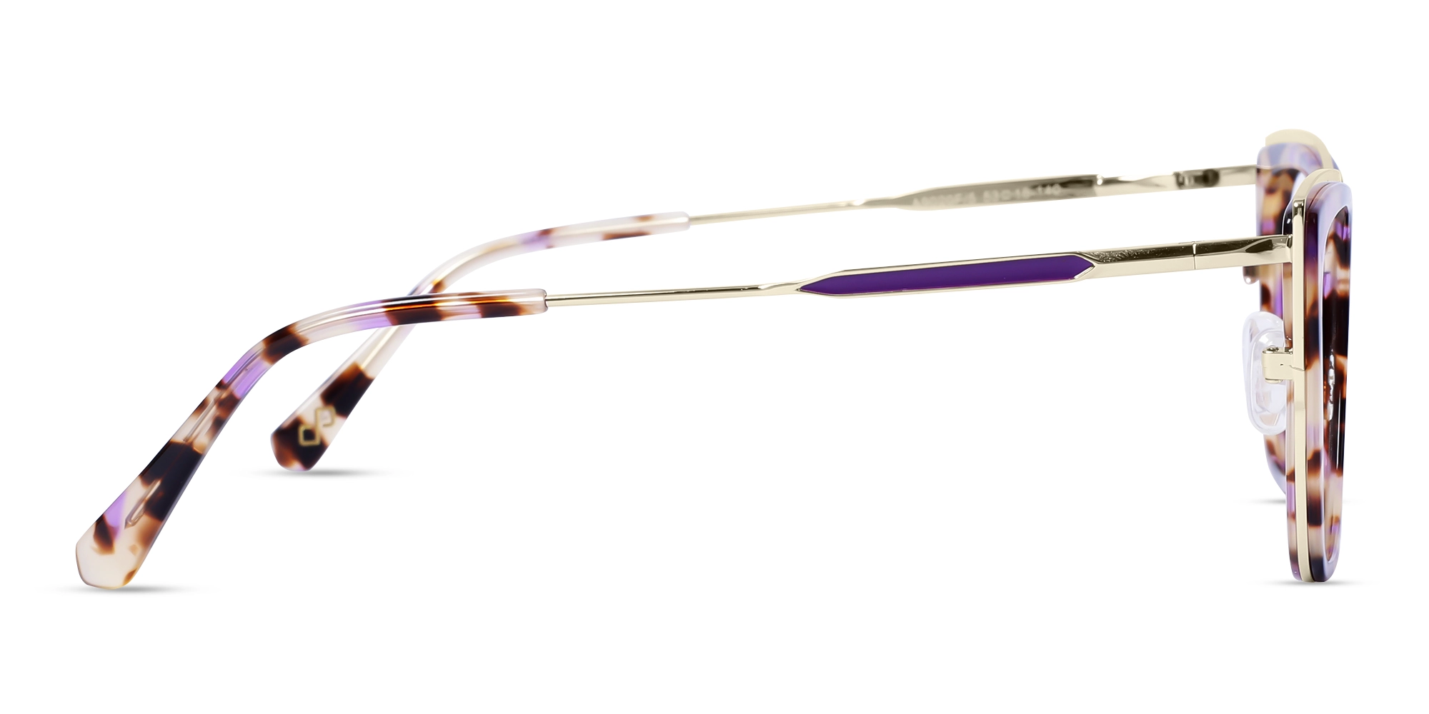 Galaxy Tortoise & Gold Cat Eye Eyeglasses