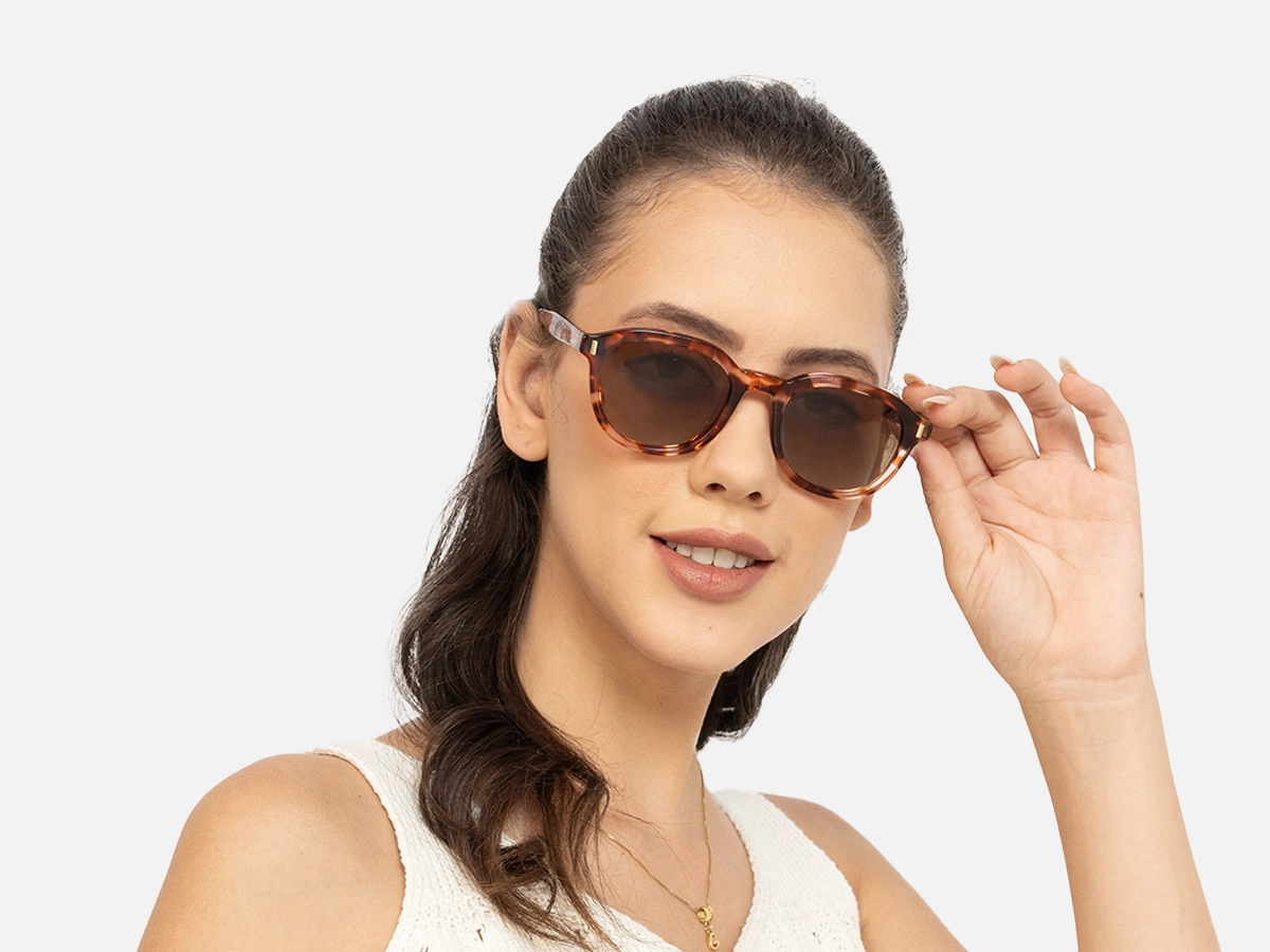 Pink Tortoiseshell Sunglasses-52