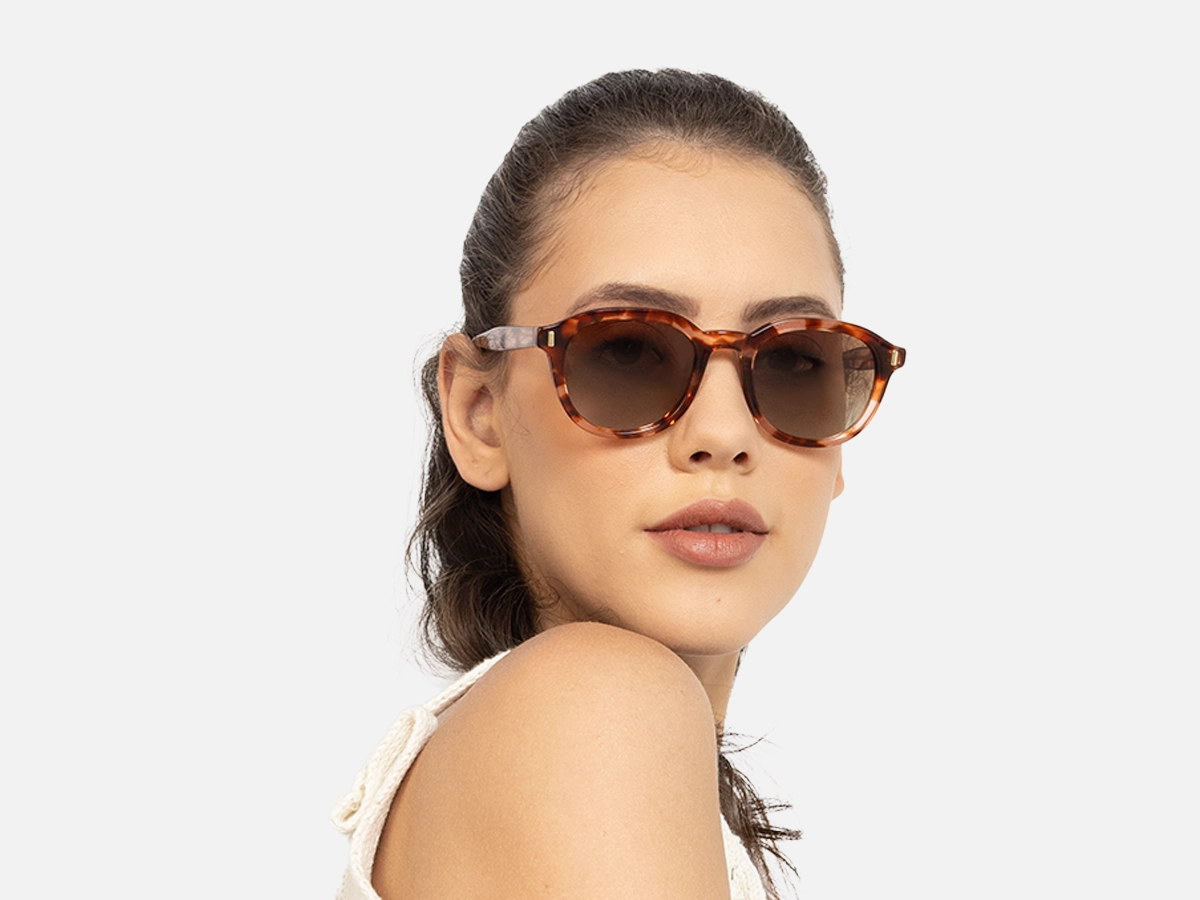 Pink Tortoiseshell Sunglasses-51