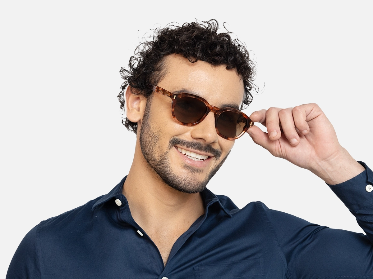 Pink Tortoiseshell Sunglasses-44