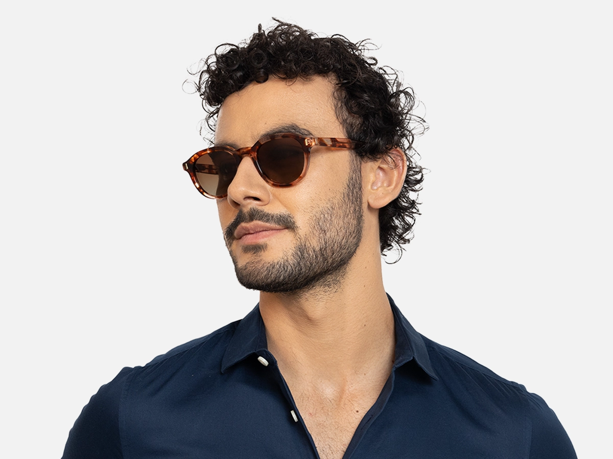 Pink Tortoiseshell Sunglasses-42