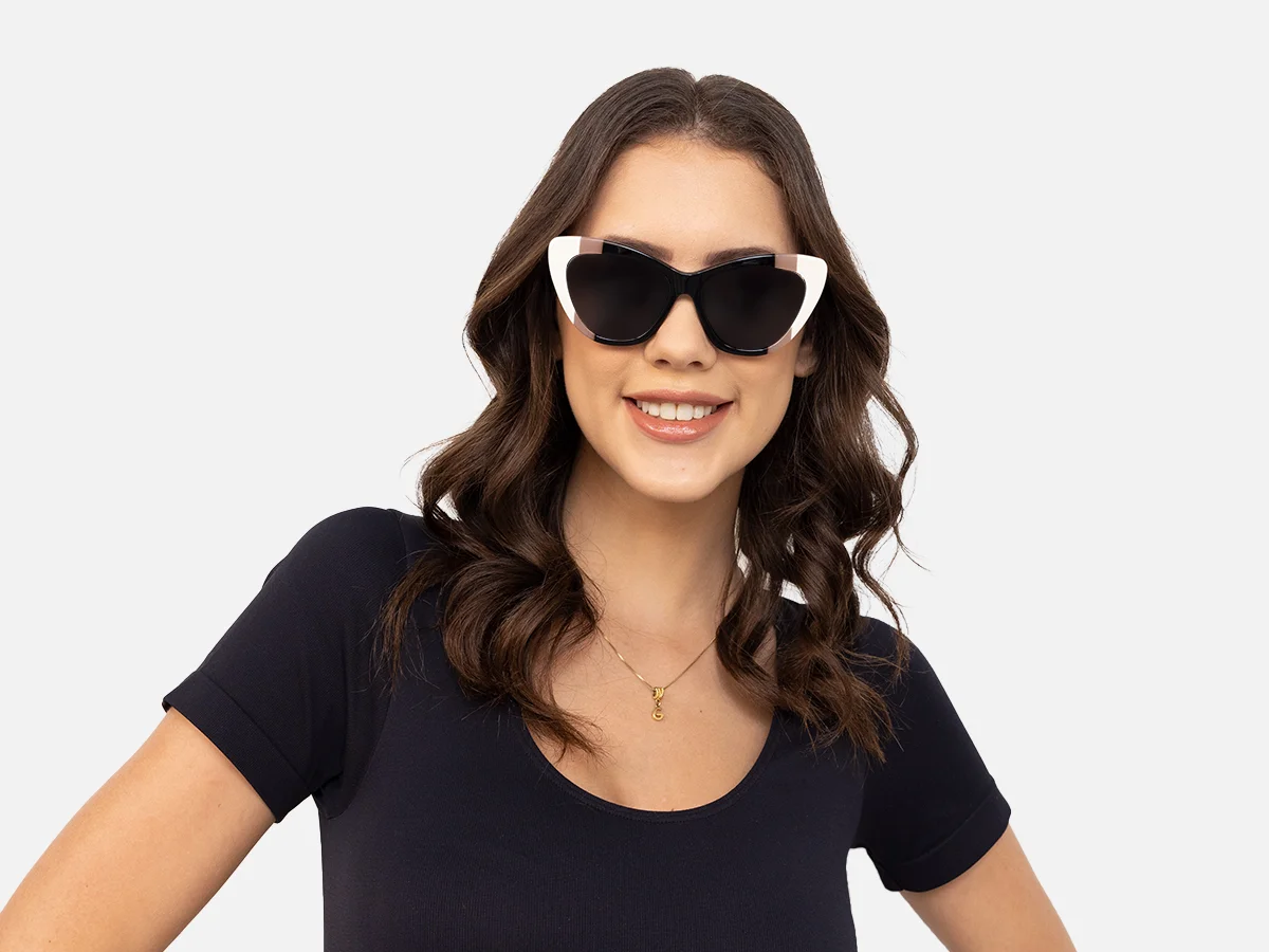 Black And White Sunglasses-51