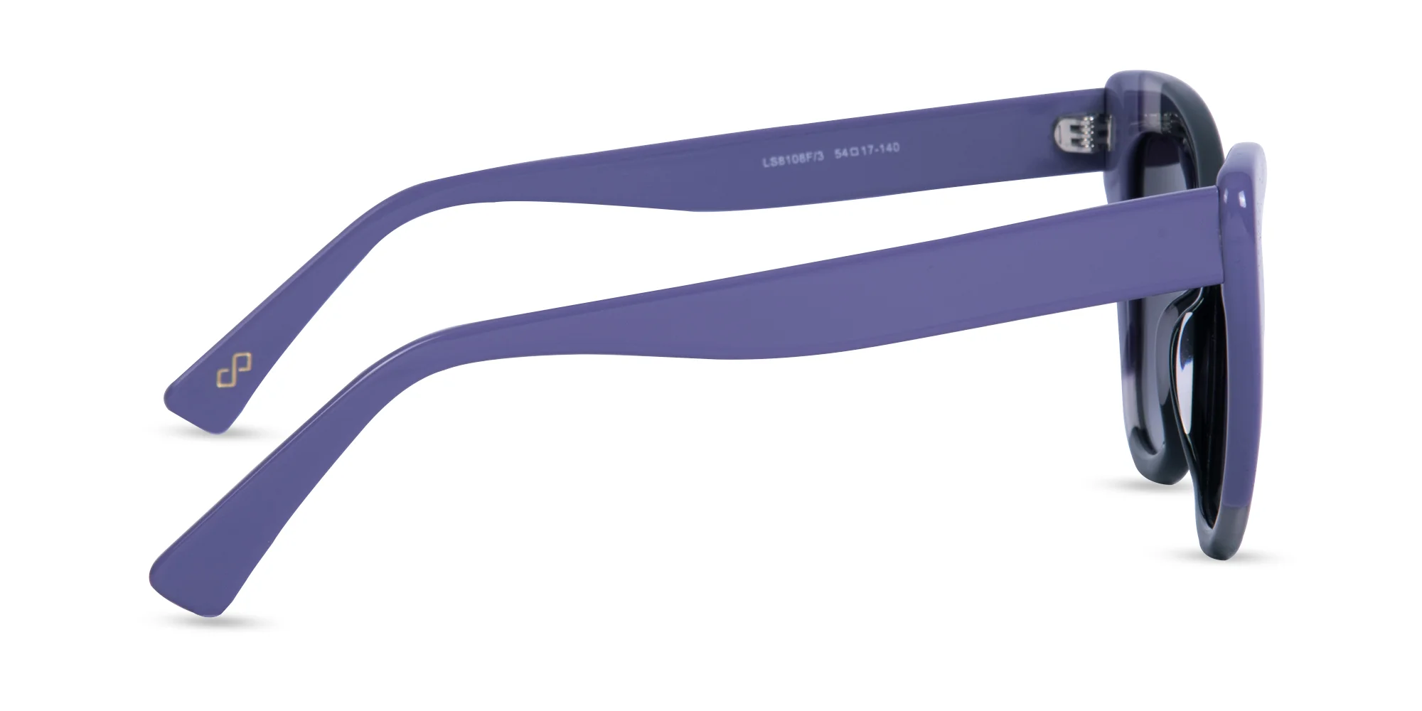 Grey Tint Cat Eye Sunglasses-4
