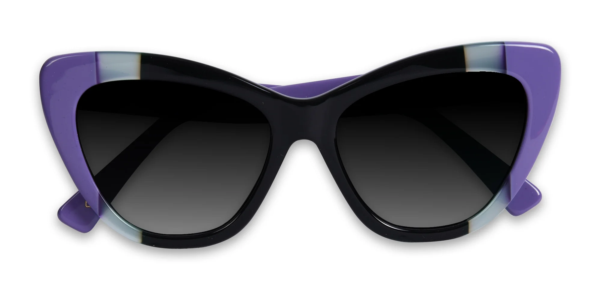 Grey Tint Cat Eye Sunglasses-6