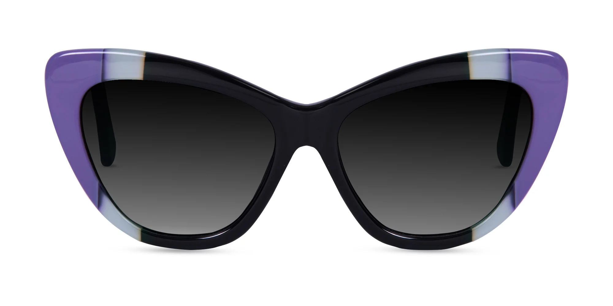 Grey Tint Cat Eye Sunglasses-1 Grey Tint Cat Eye Sunglasses-1