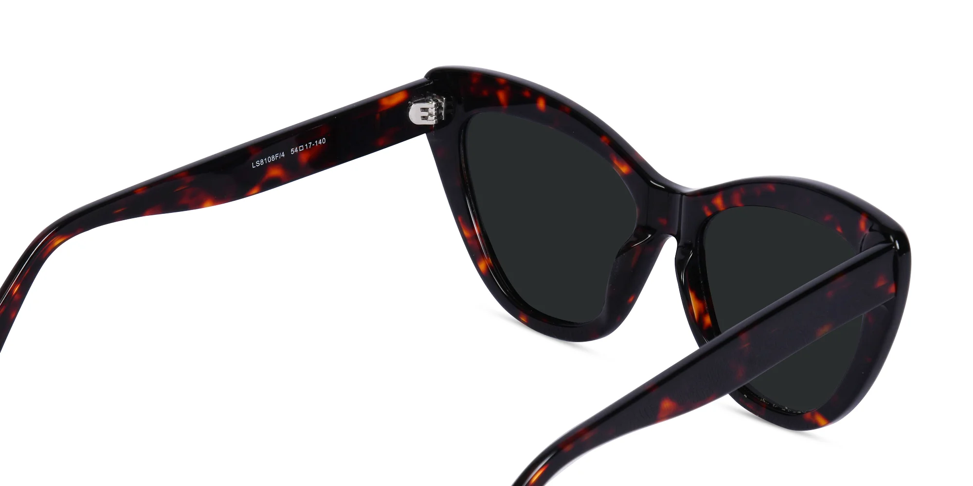 Tortoise Shell Cateye Sunglasses-5