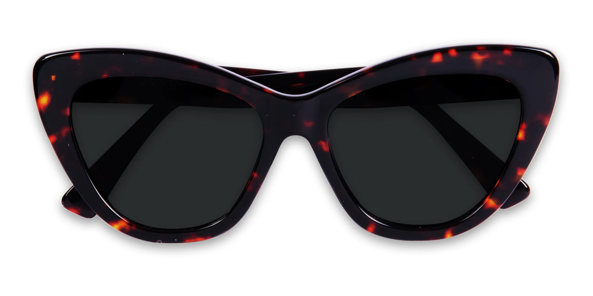 Tortoise Shell Cateye Sunglasses-6