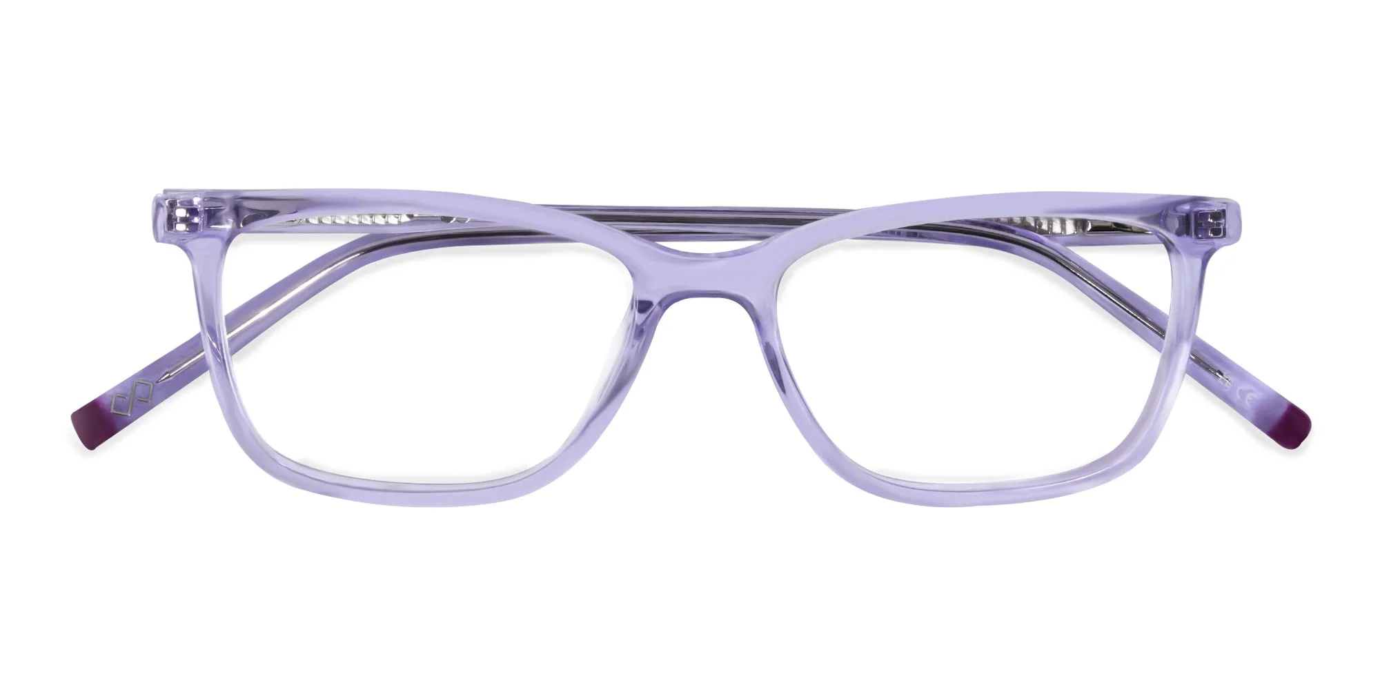 Clear Purple Glasses-6