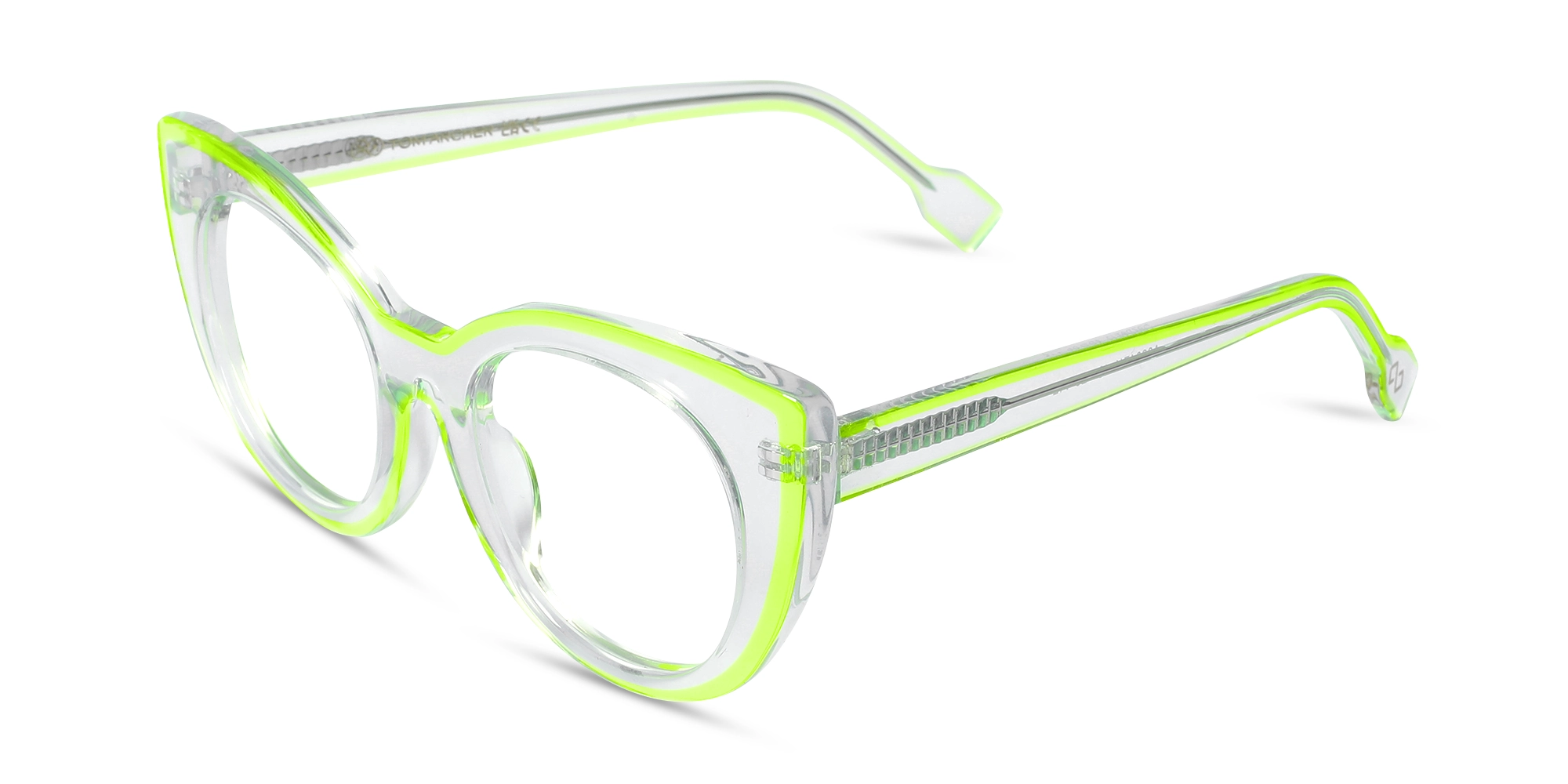 Clear Cat-eye Womens Glasses 3