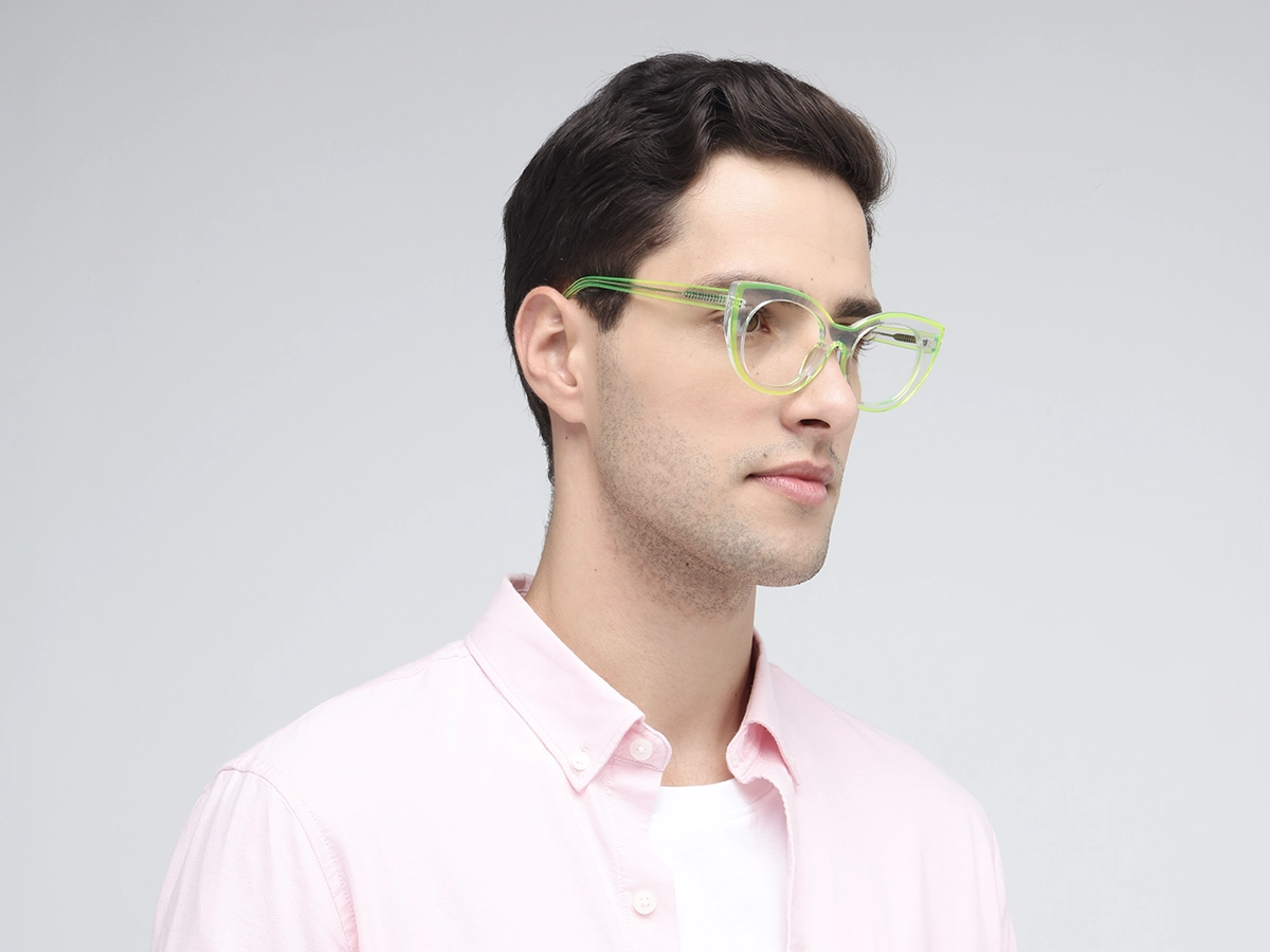 Clear Cat-eye Womens Glasses 43