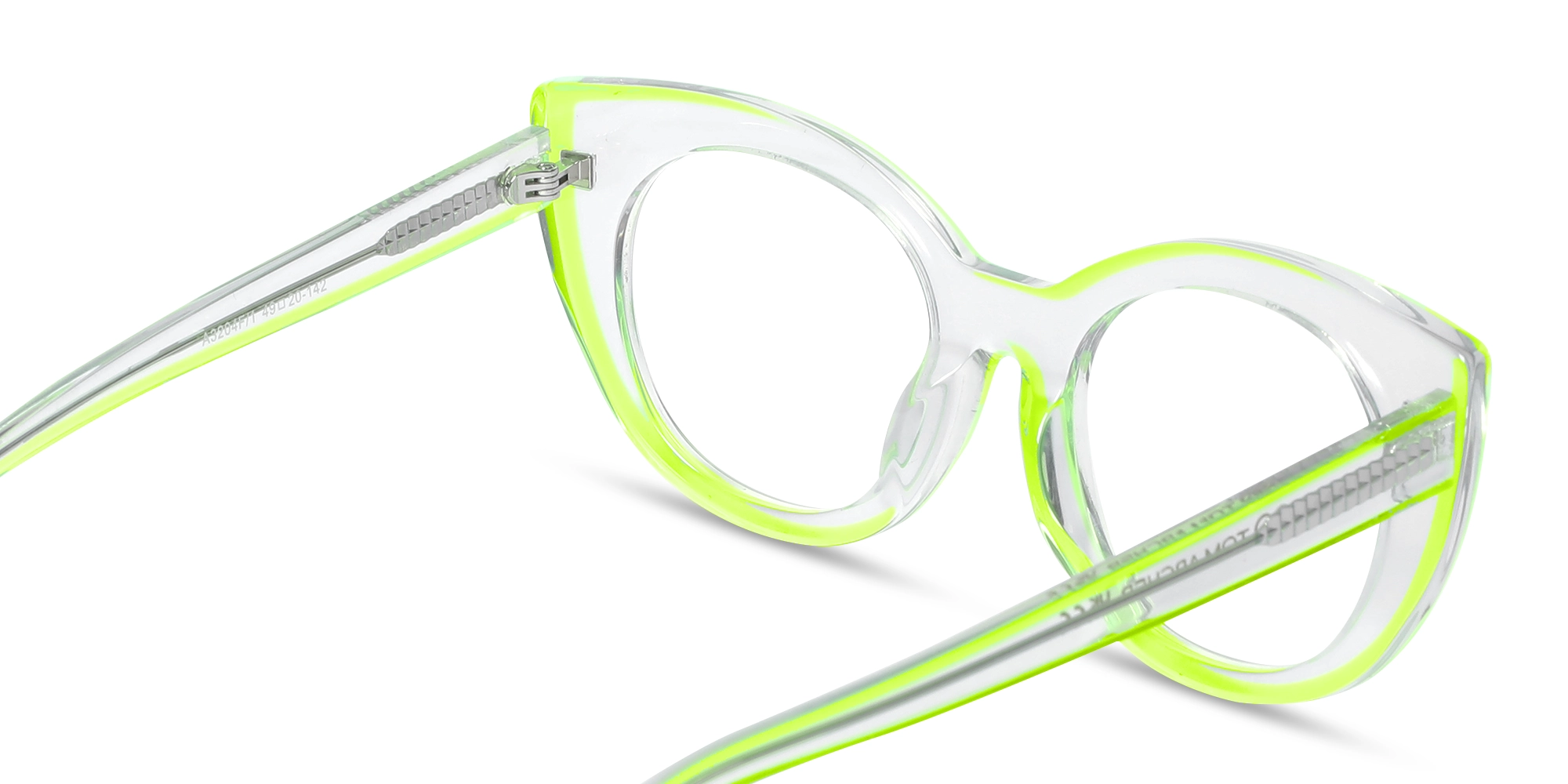 Clear Cat-eye Womens Glasses 5
