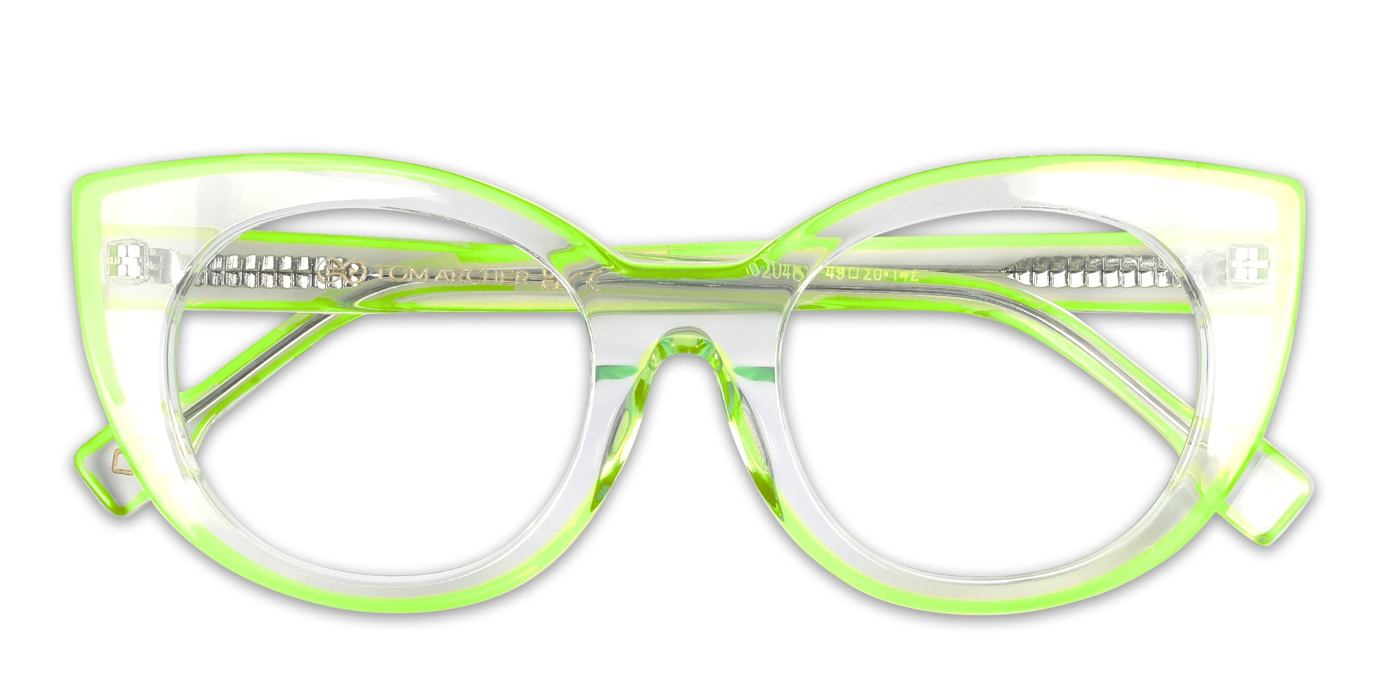 Clear Cat-eye Womens Glasses 6