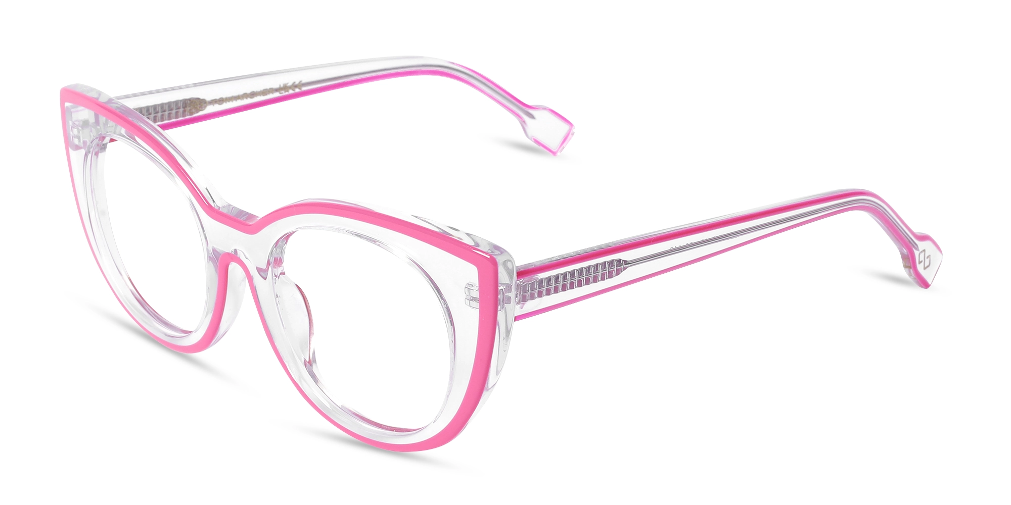 Pink Cat-eye Womens Glasses 3
