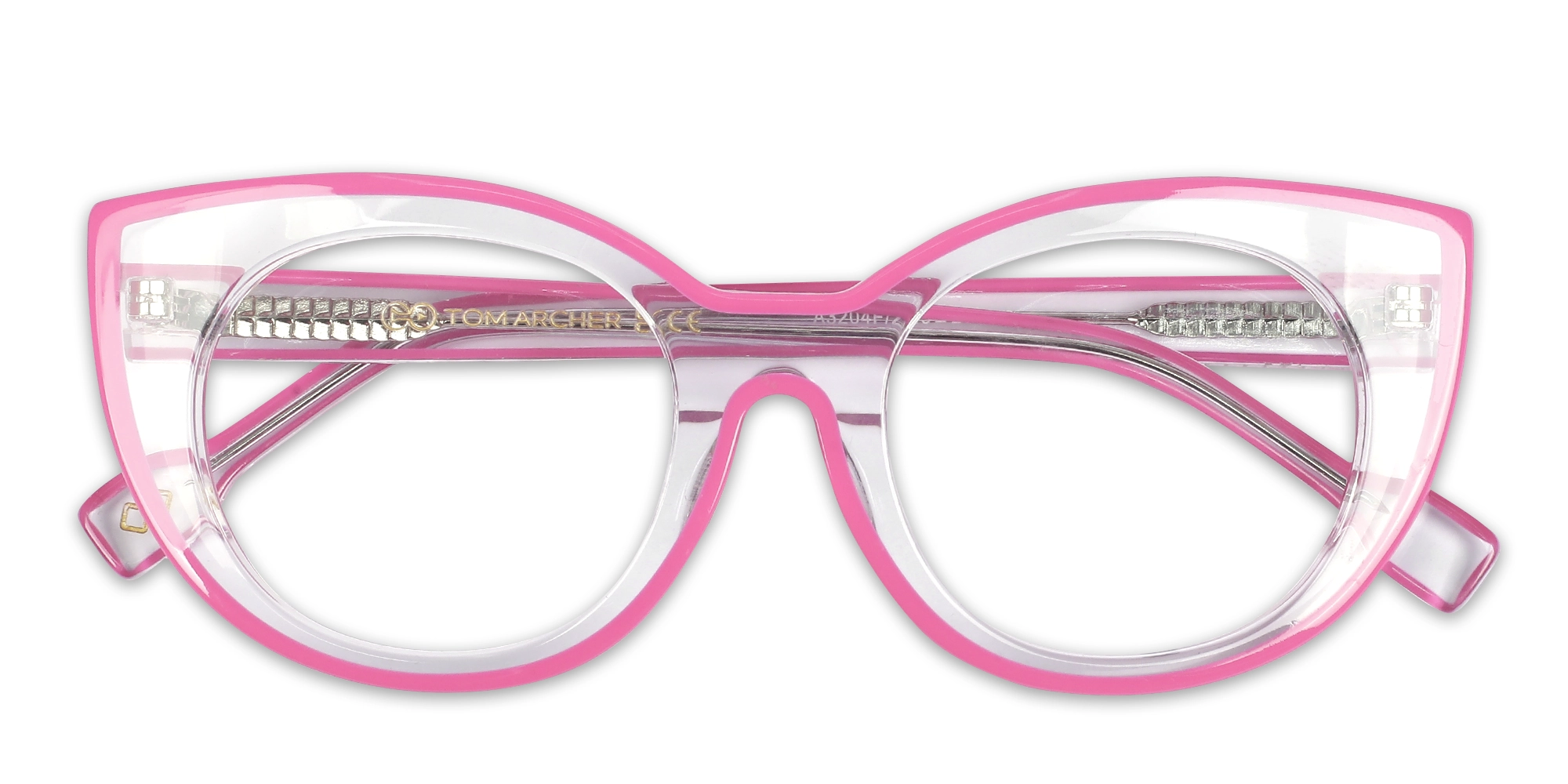 Pink Cat-eye Womens Glasses 6