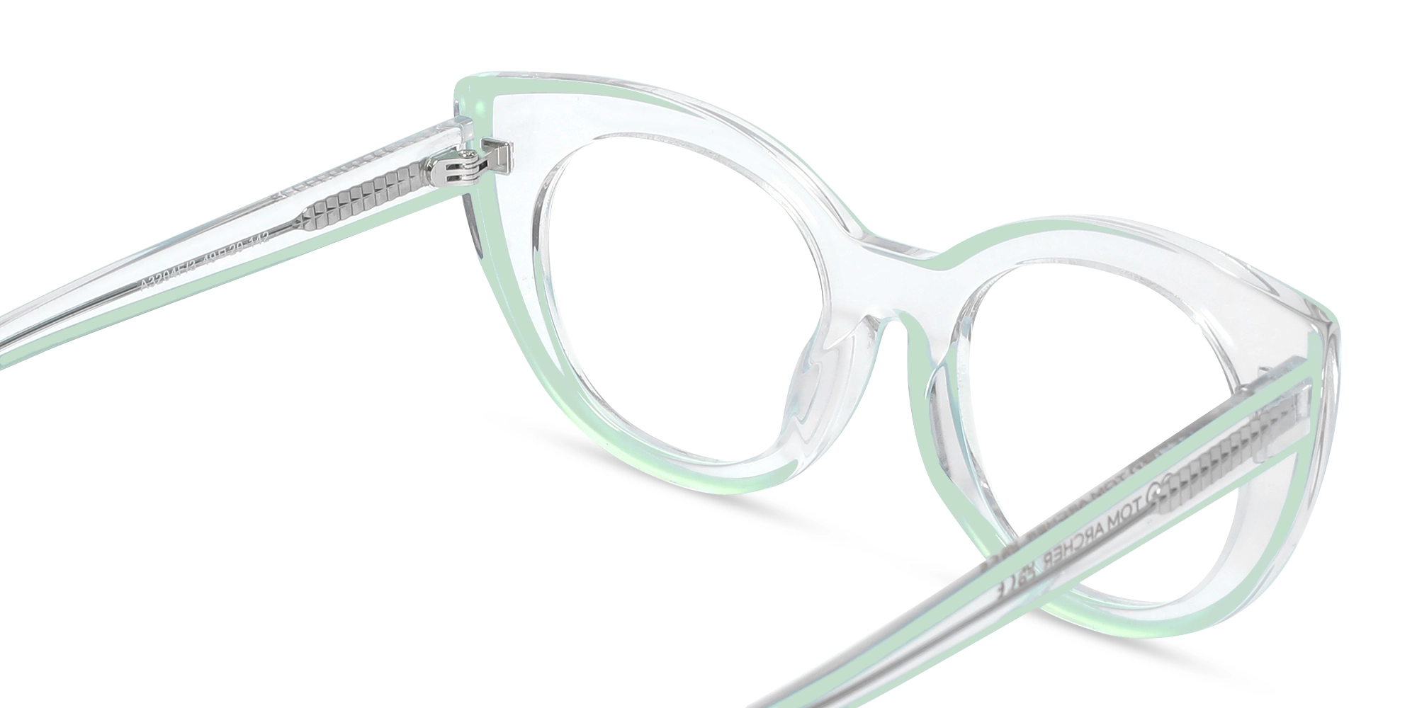 Green Cat-eye Glasses 5