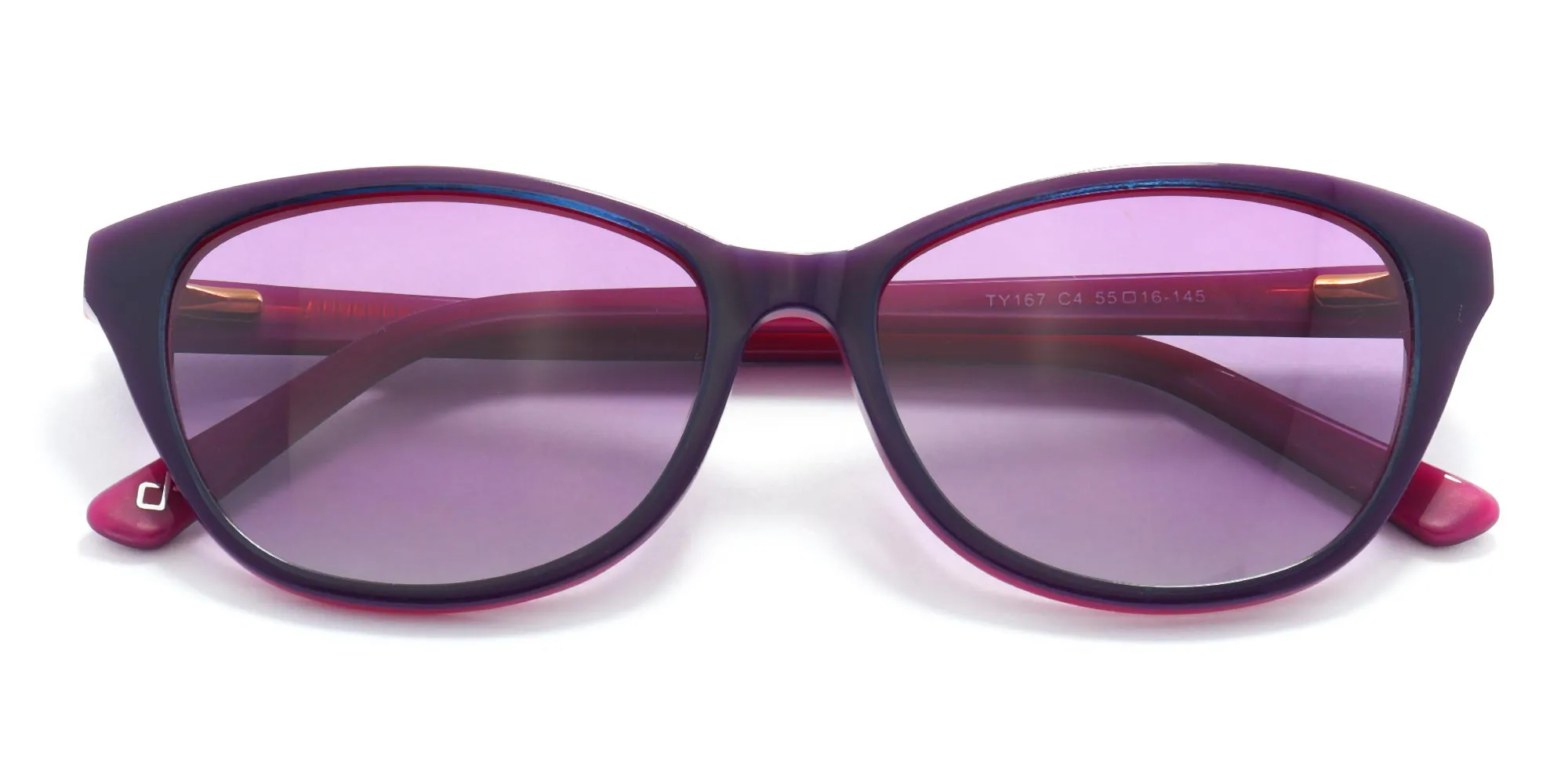 purple cat eye sunglasses-2